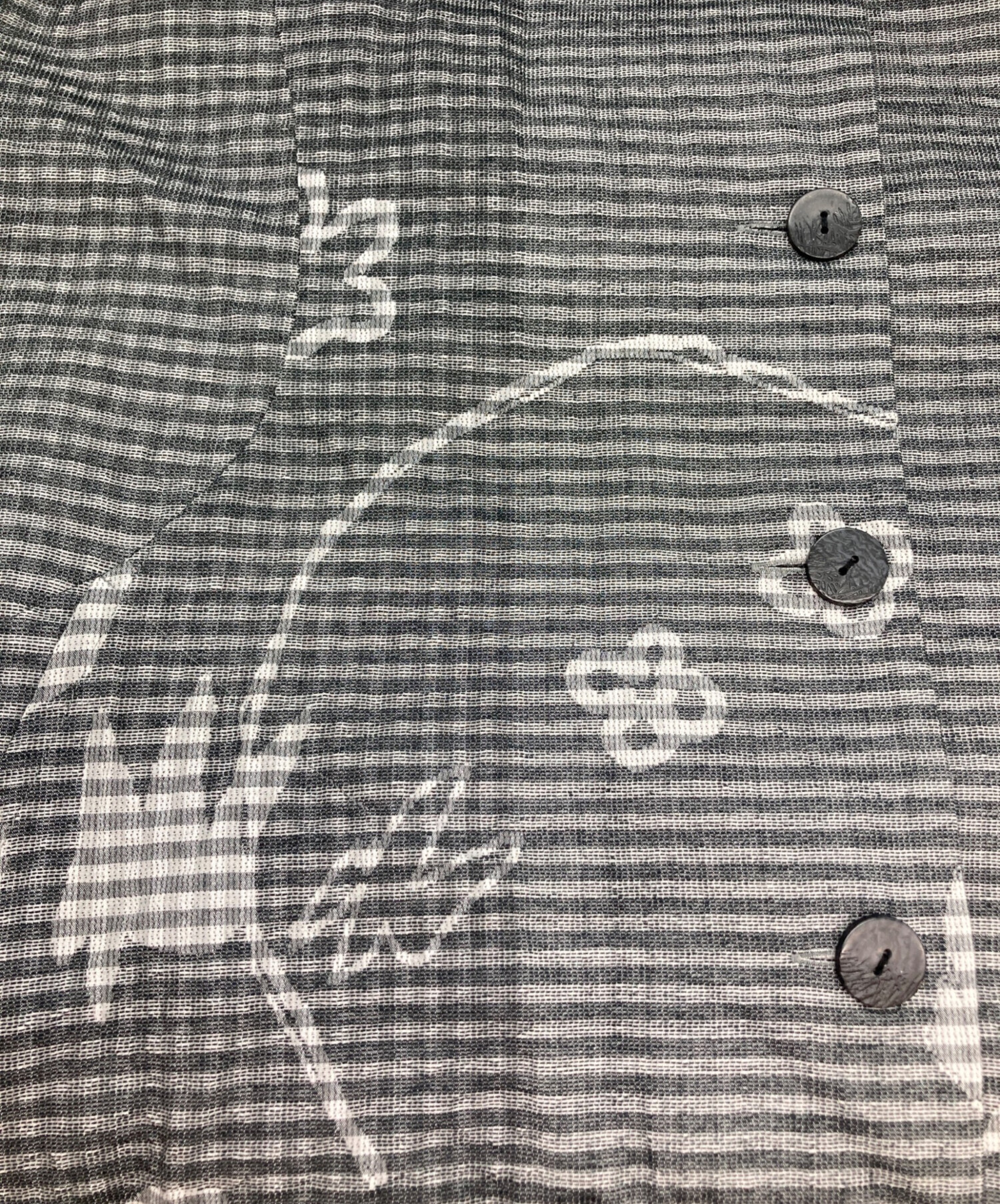 中古・古着通販】慈雨 (ジウ) ノースリーブワンピース グレー サイズ