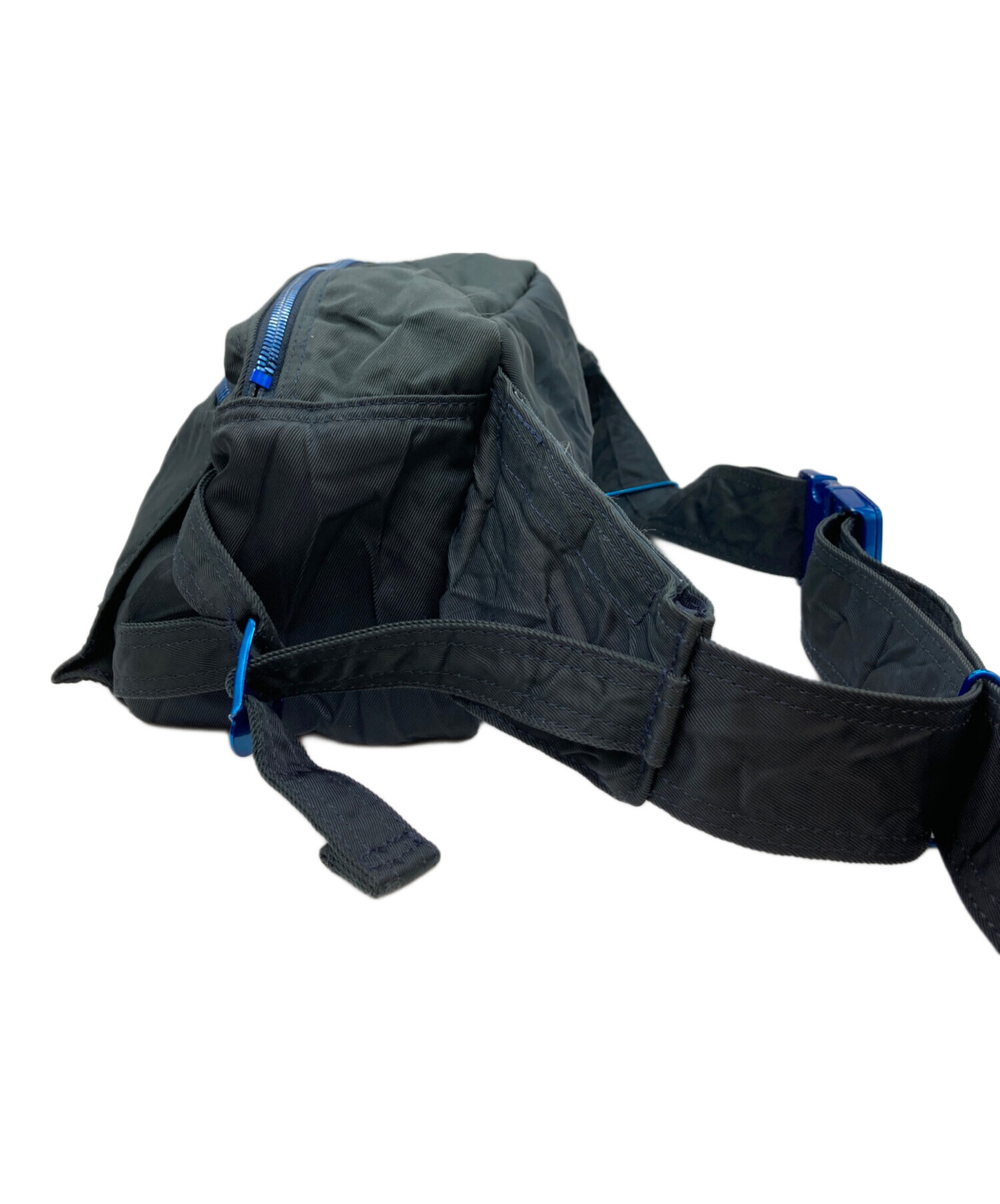 PORTER ボディバッグ 藍色 PORTER ウエストバッグ ポーター ボディ