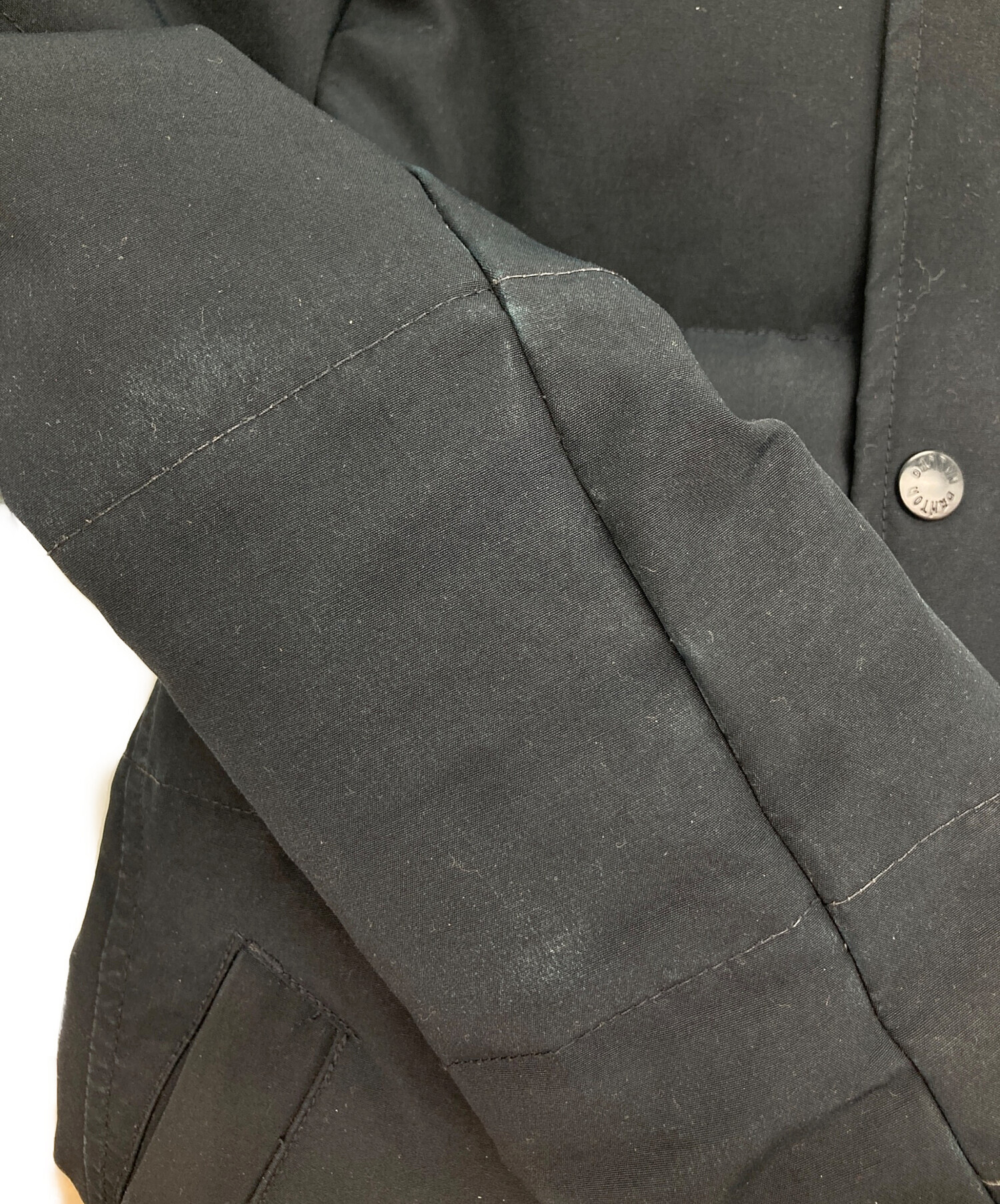 中古・古着通販】DANTON (ダントン) ダウンコート ネイビー サイズ:34