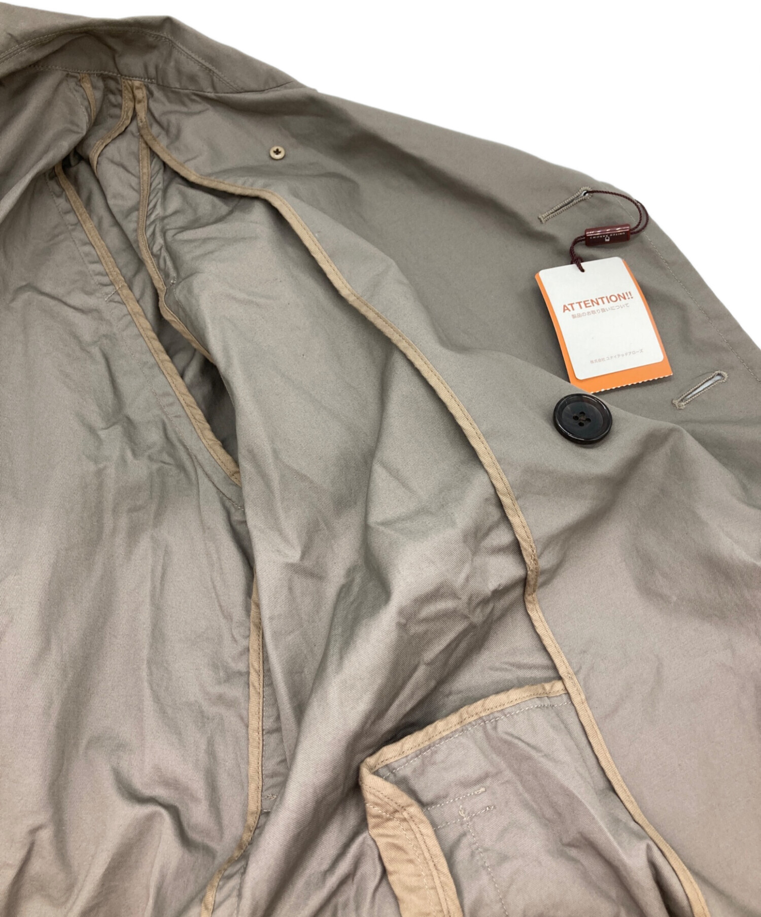 専用　新品未使用　UNITED ARROWS ベージュ トレンチコート 中古・古着通販】UNITED ARROWS (ユナイテッドアローズ) トレンチ