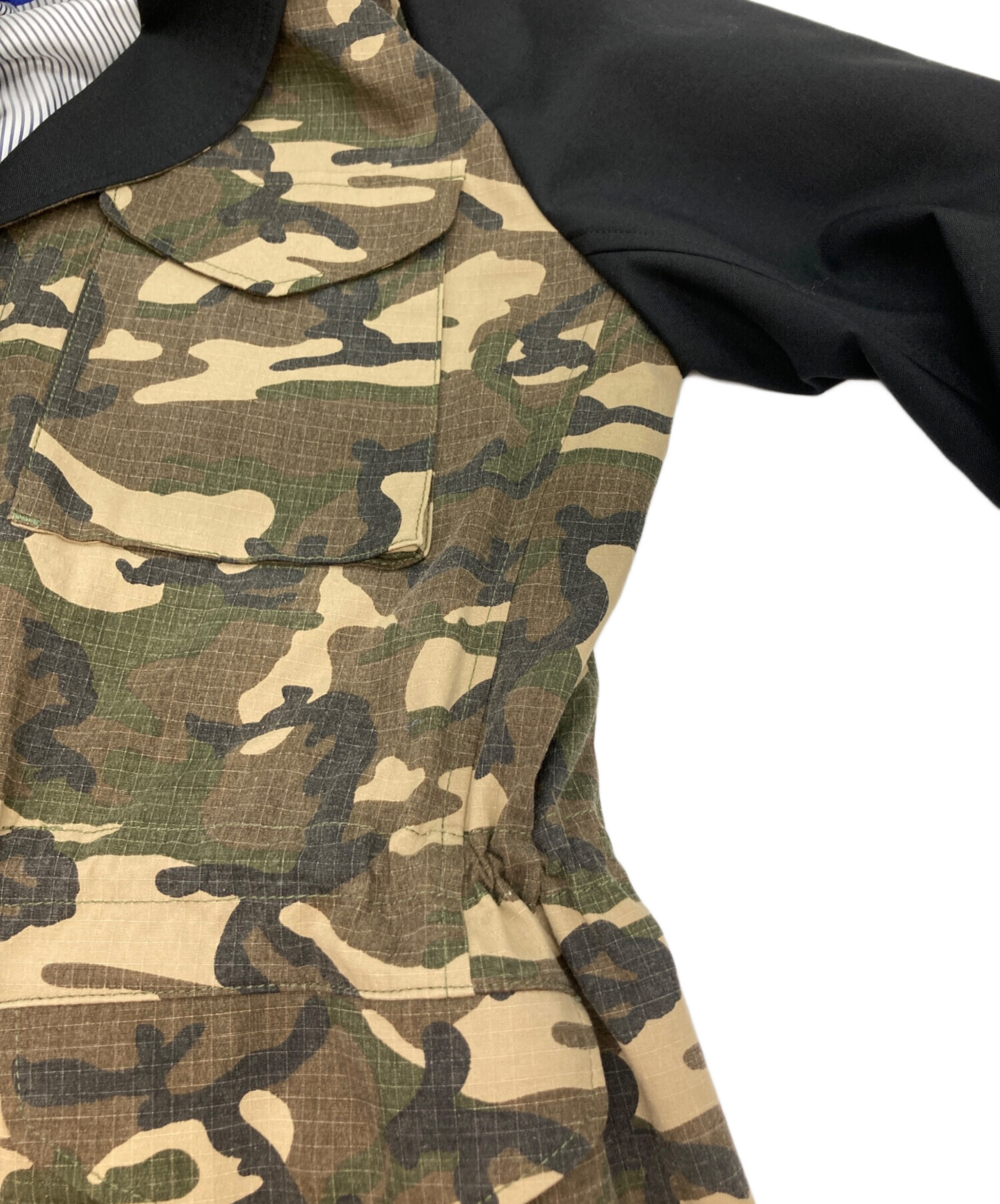 【JUNYA WATANABE】コムデギャルソン　テーラードジャケット　カーキS 中古・古着通販】COMME des GARCONS JUNYA WATANABE MAN (コム デ