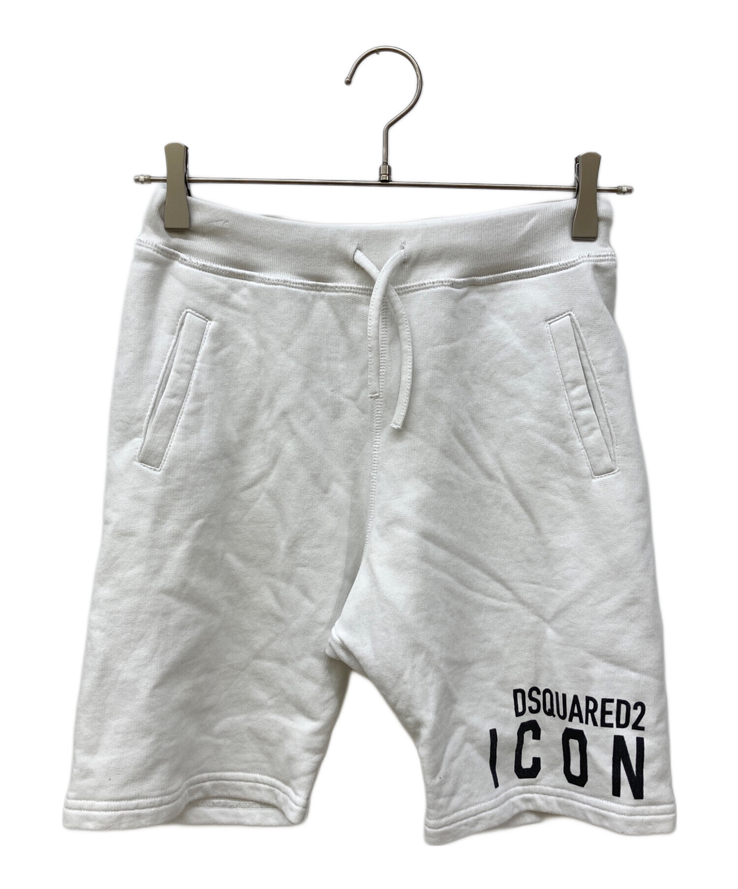 DSQUARED2 ハーフパンツ 中古・古着通販】DSQUARED2 (ディースクエアード) スウェットハーフ