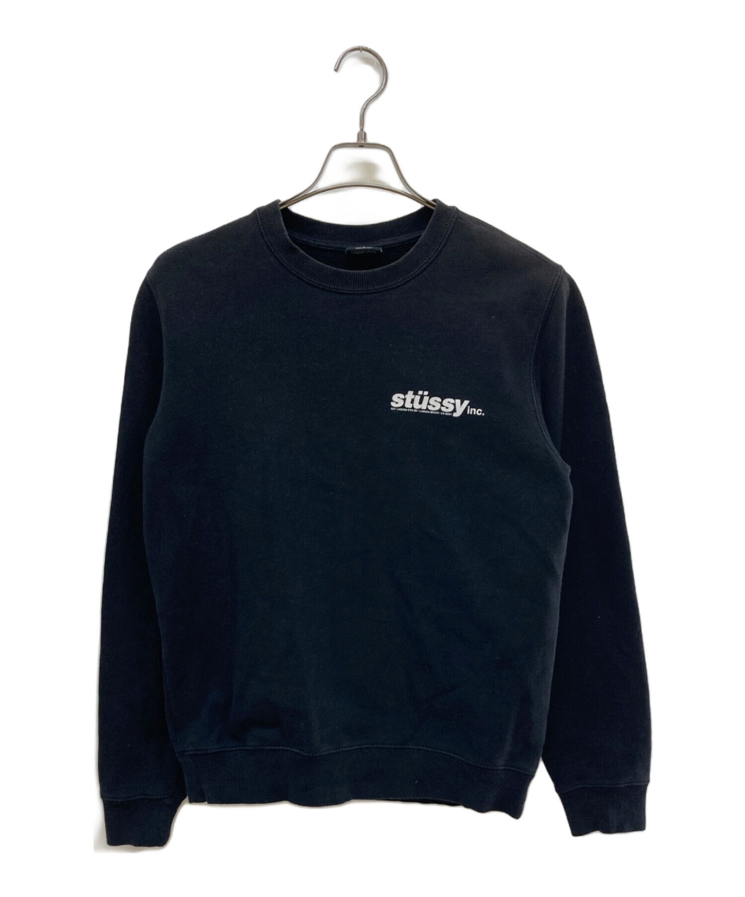超希少 80s Stussy 黒タグ スウェット ステューシー ヴィンテージ 中古・古着通販】stussy (ステューシー) スウェット ブラック サイズ