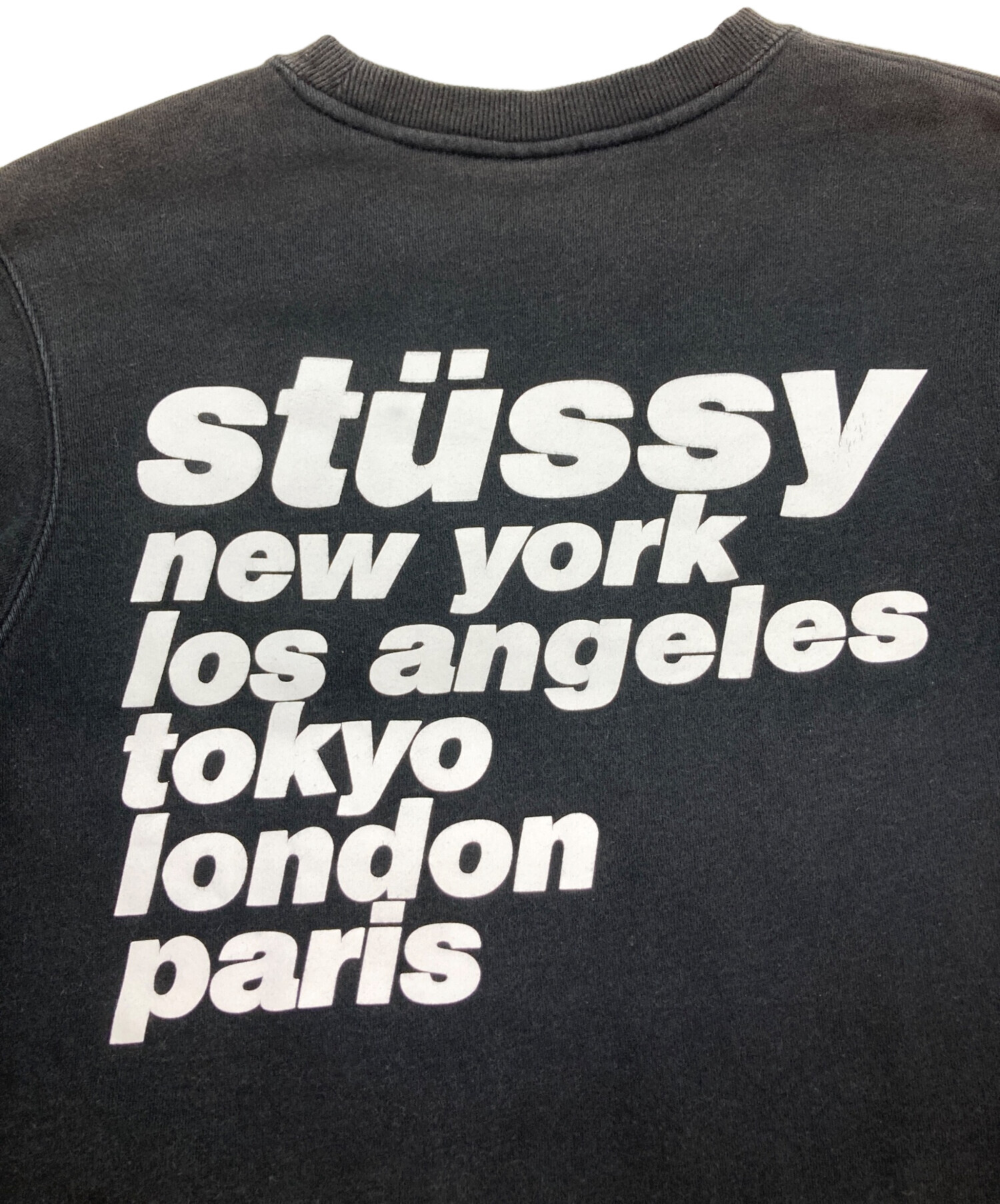 中古・古着通販】stussy (ステューシー) スウェット ブラック サイズ