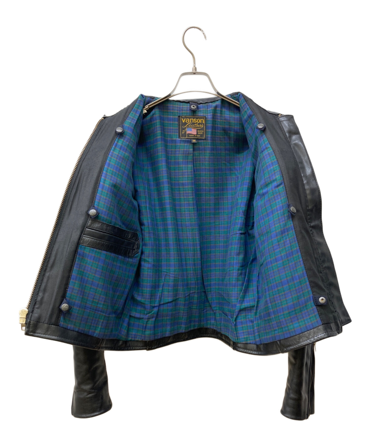 中古・古着通販】VANSON (バンソン) COMET/シングルライダース