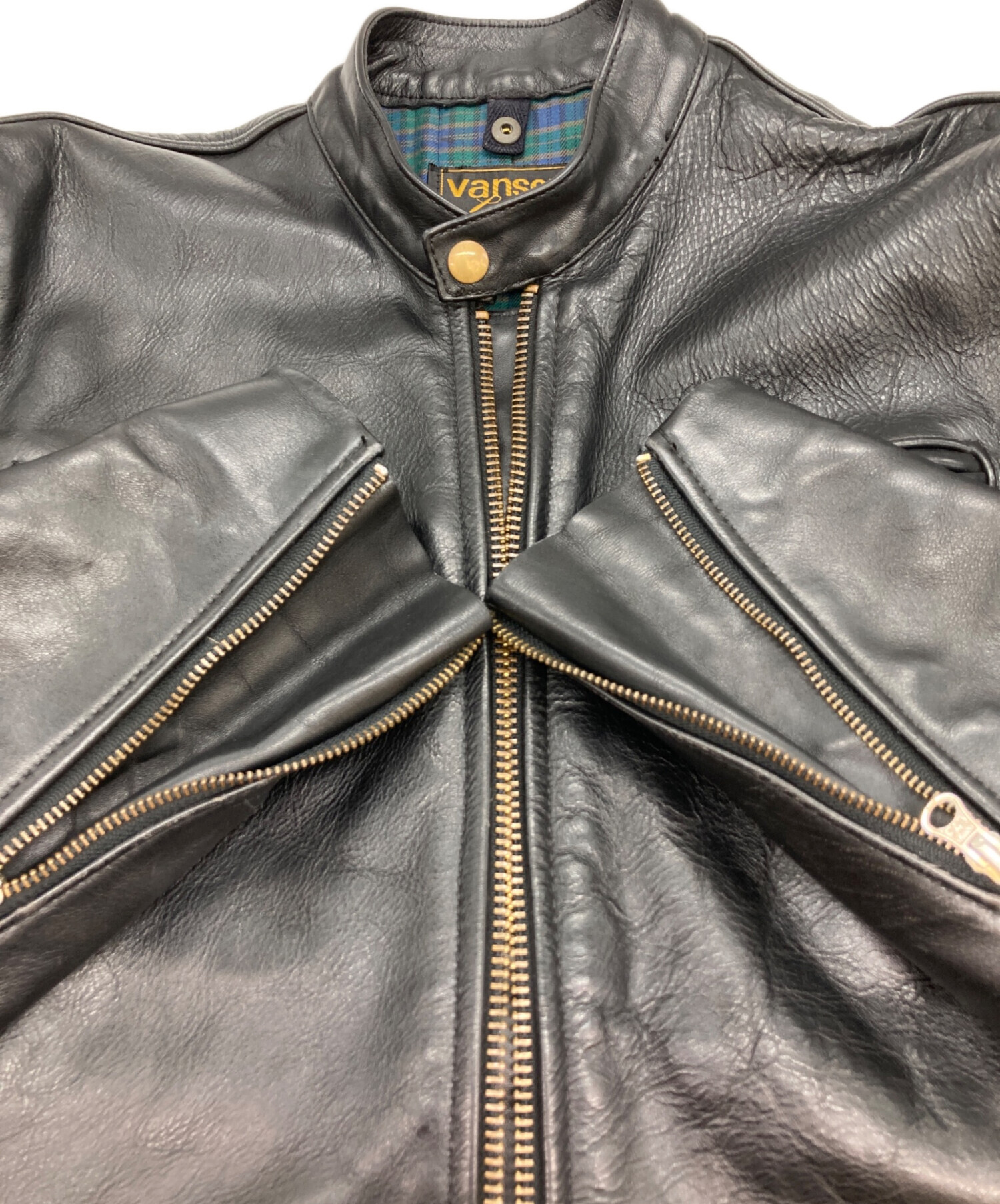 中古・古着通販】VANSON (バンソン) COMET/シングルライダース