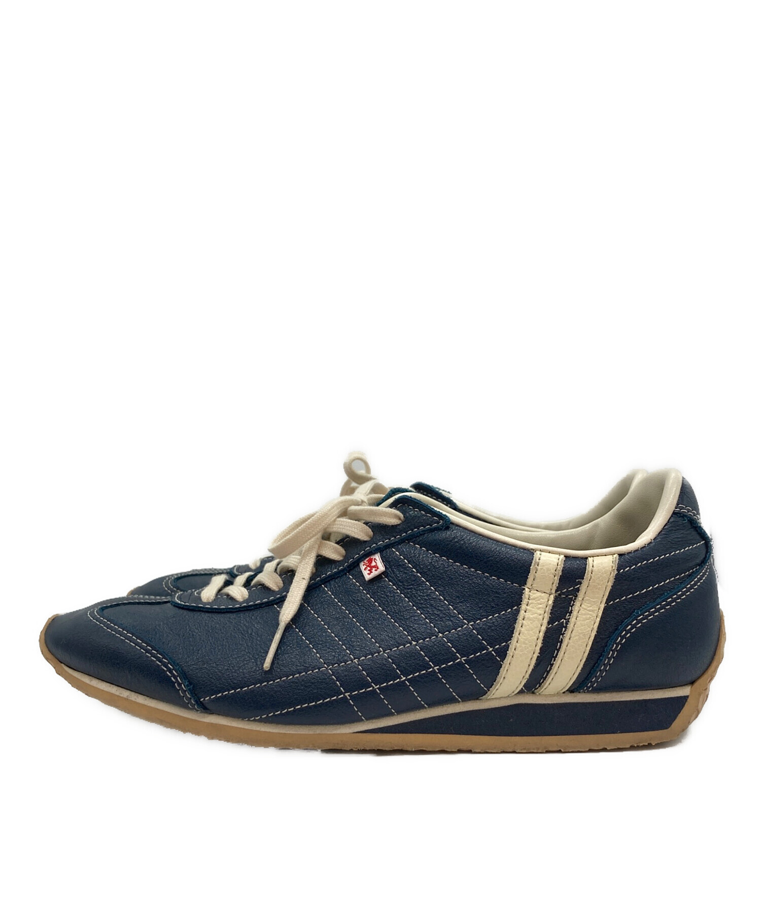 中古・古着通販】PATRICK (パトリック) レザースニーカー ネイビー