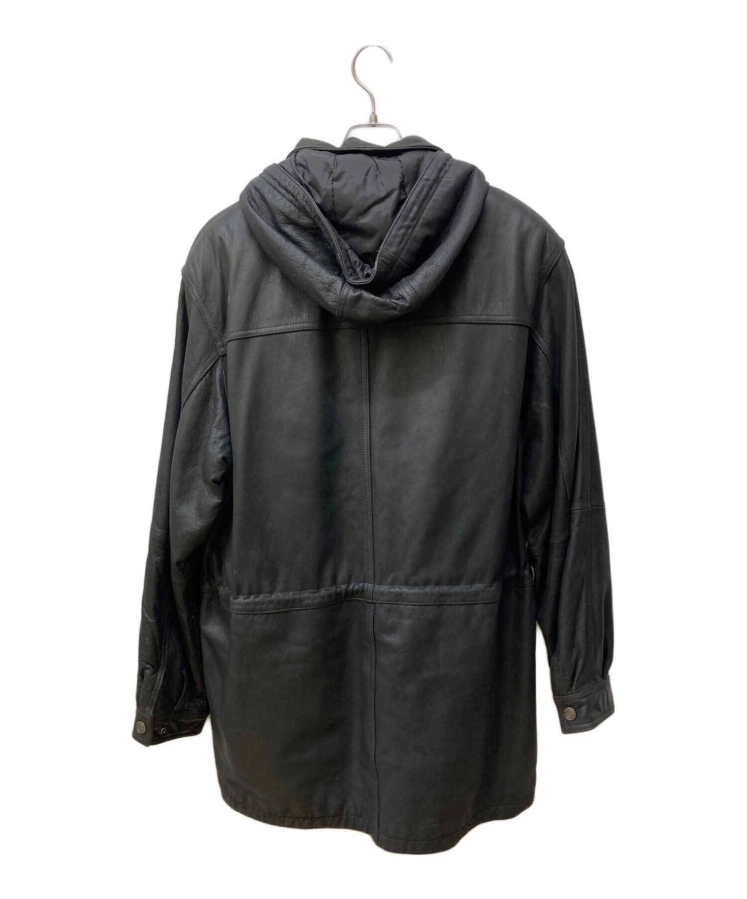 中古・古着通販】wilsons (ウィルソンズ) レザージャケット ブラック