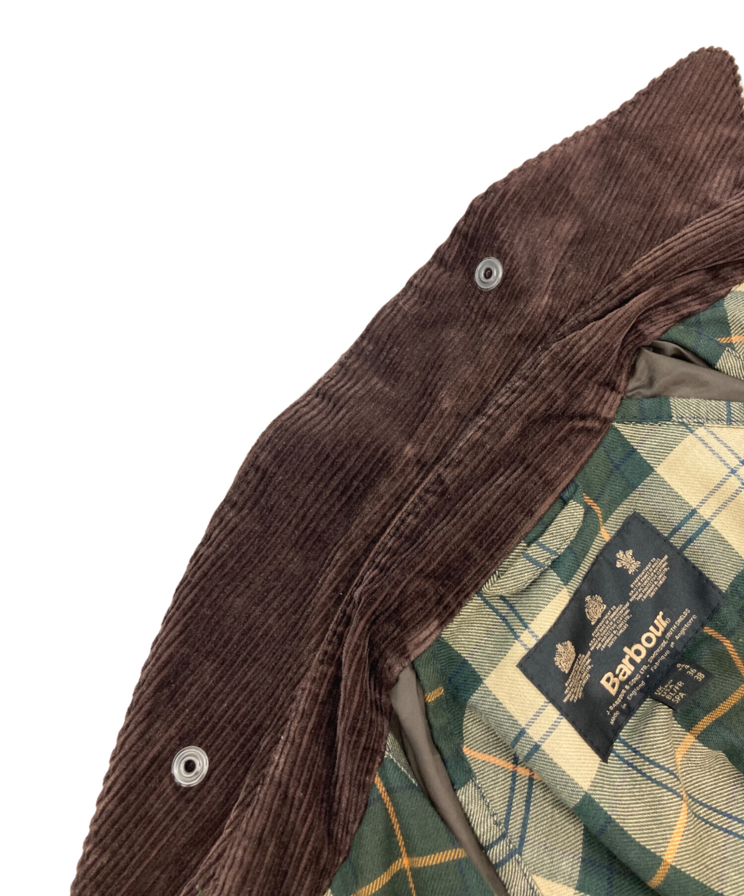 中古・古着通販】Barbour (バブアー) SL LADIES BEDALE カーキ サイズ