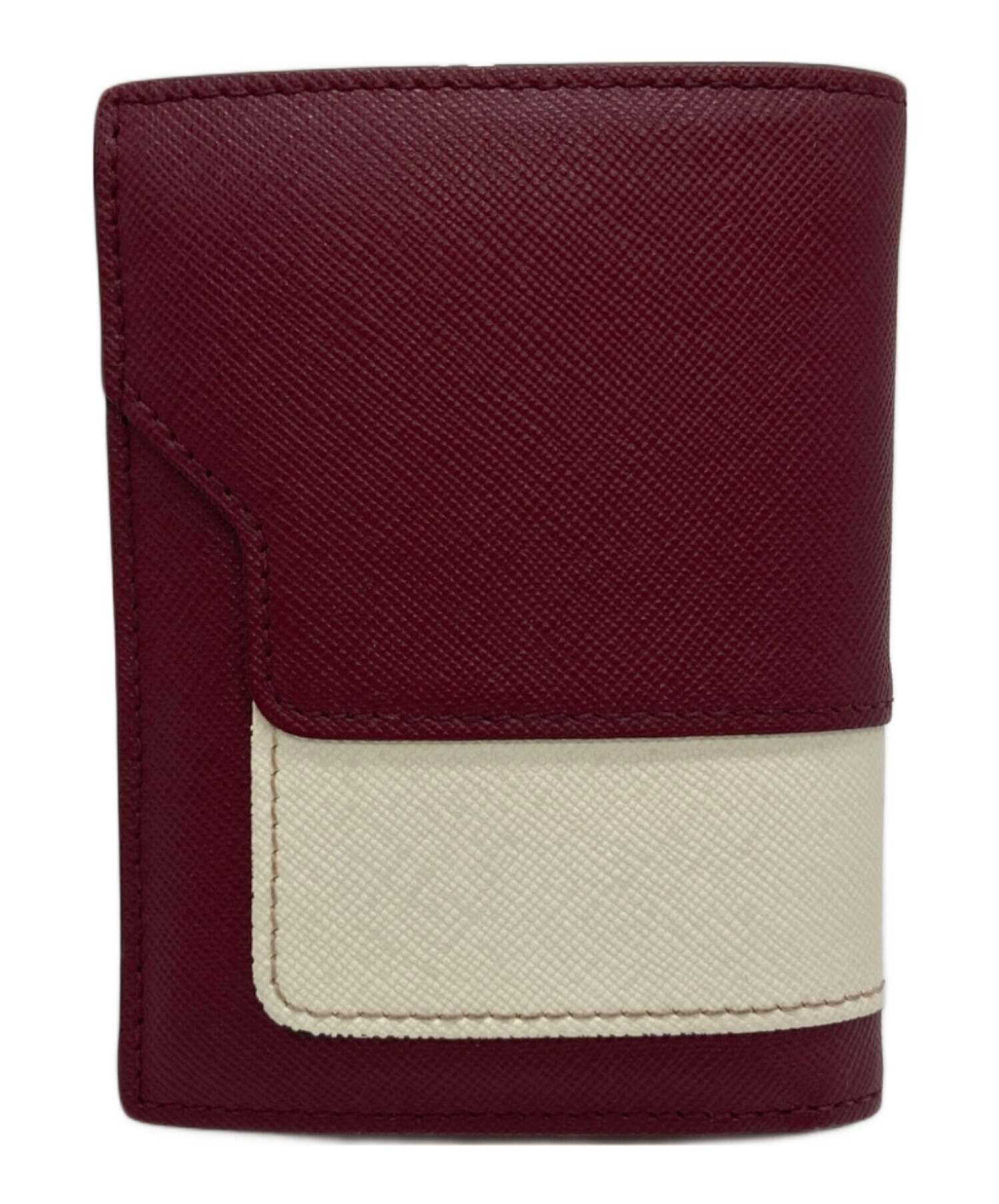 中古・古着通販】MARNI (マルニ) 2つ折り財布 レッド｜ブランド・古着