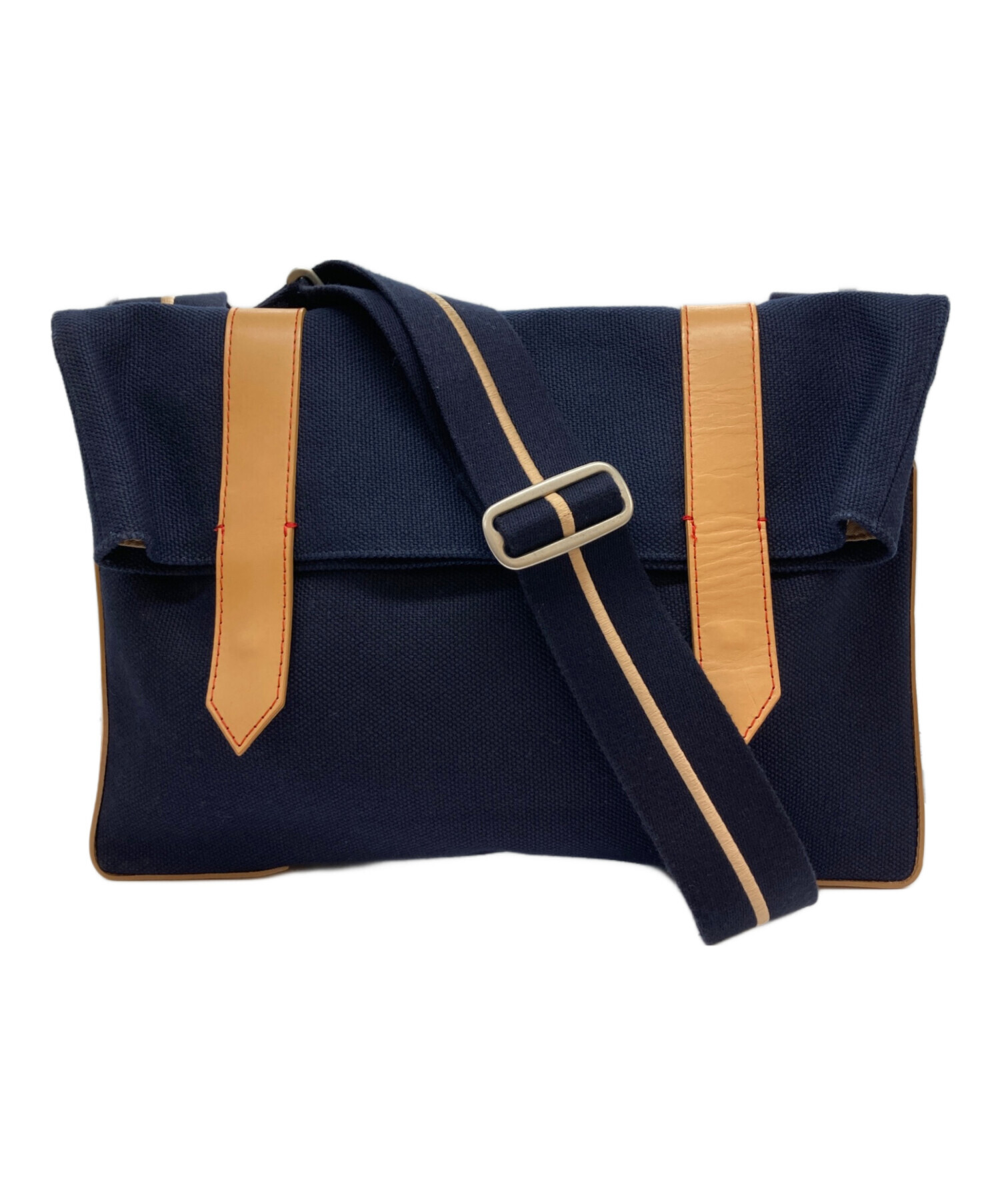 【新品】PAUL SMITH キャンバス ショルダー バッグ ネイビー 新品】PAUL SMITH キャンバス ショルダー バッグ ネイビー