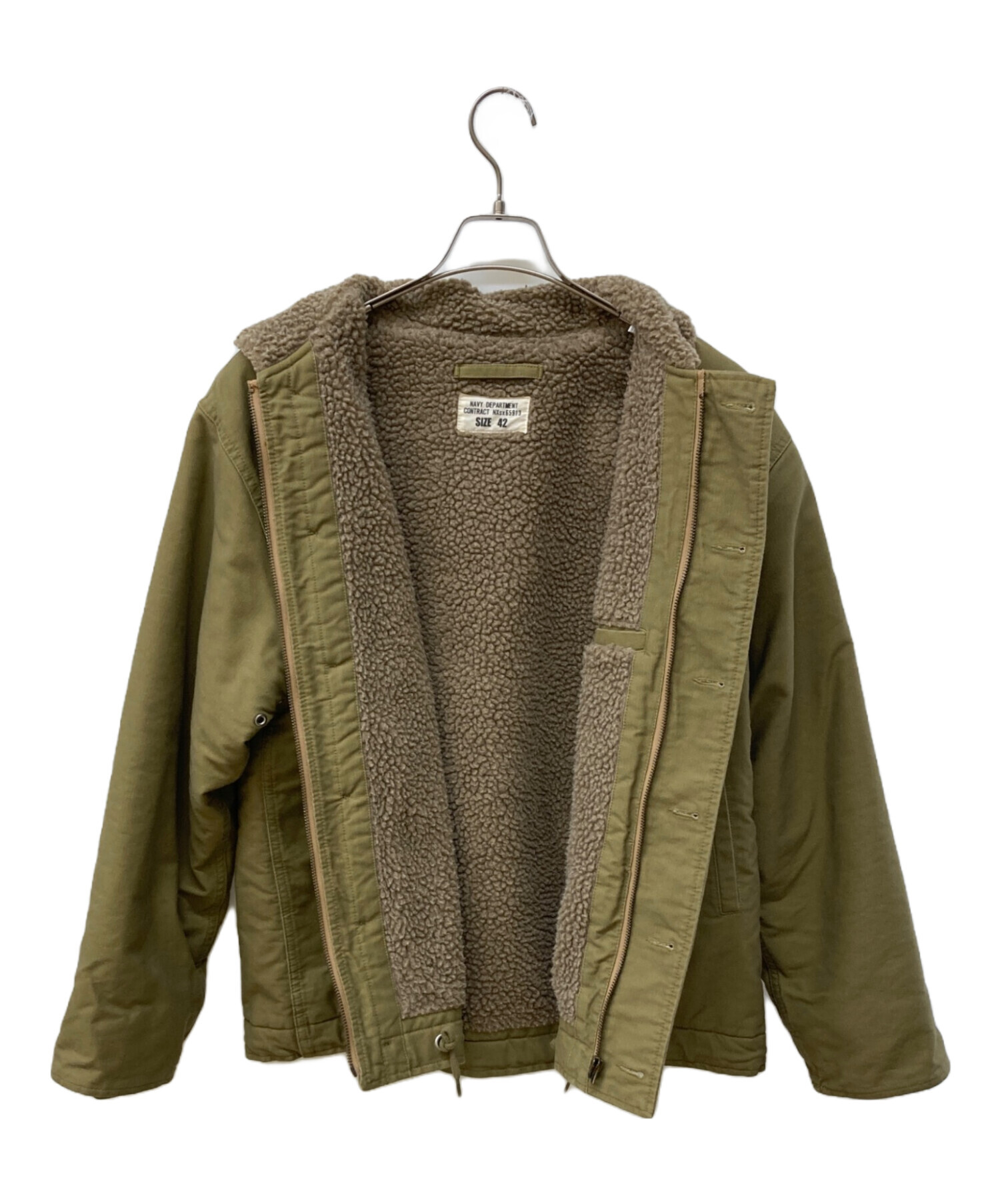 中古・古着通販】waiper (ワイパー) デッキジャケット カーキ サイズ