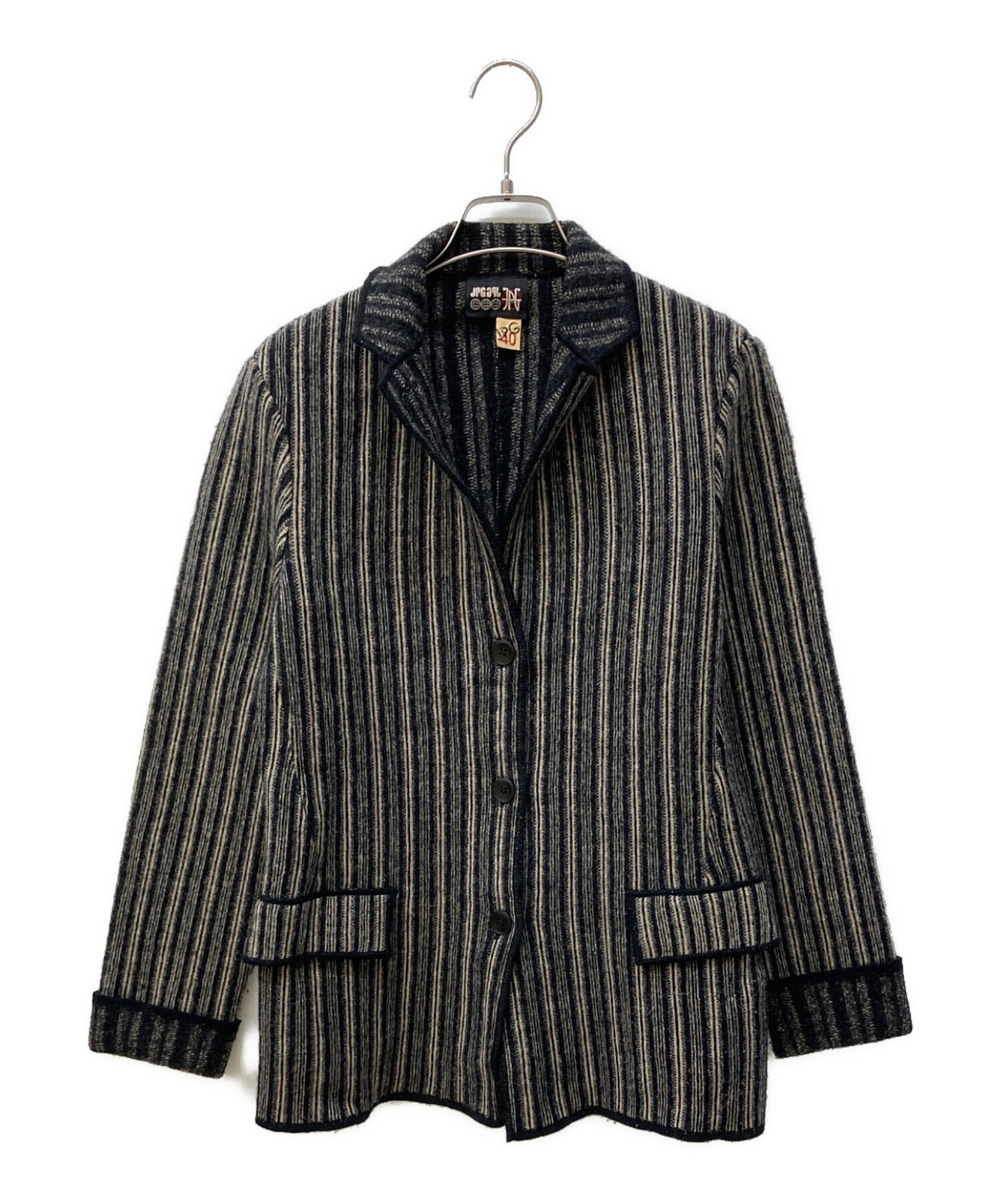 中古・古着通販】JPG (ジャンポールゴルチエ) ニットコート グレー