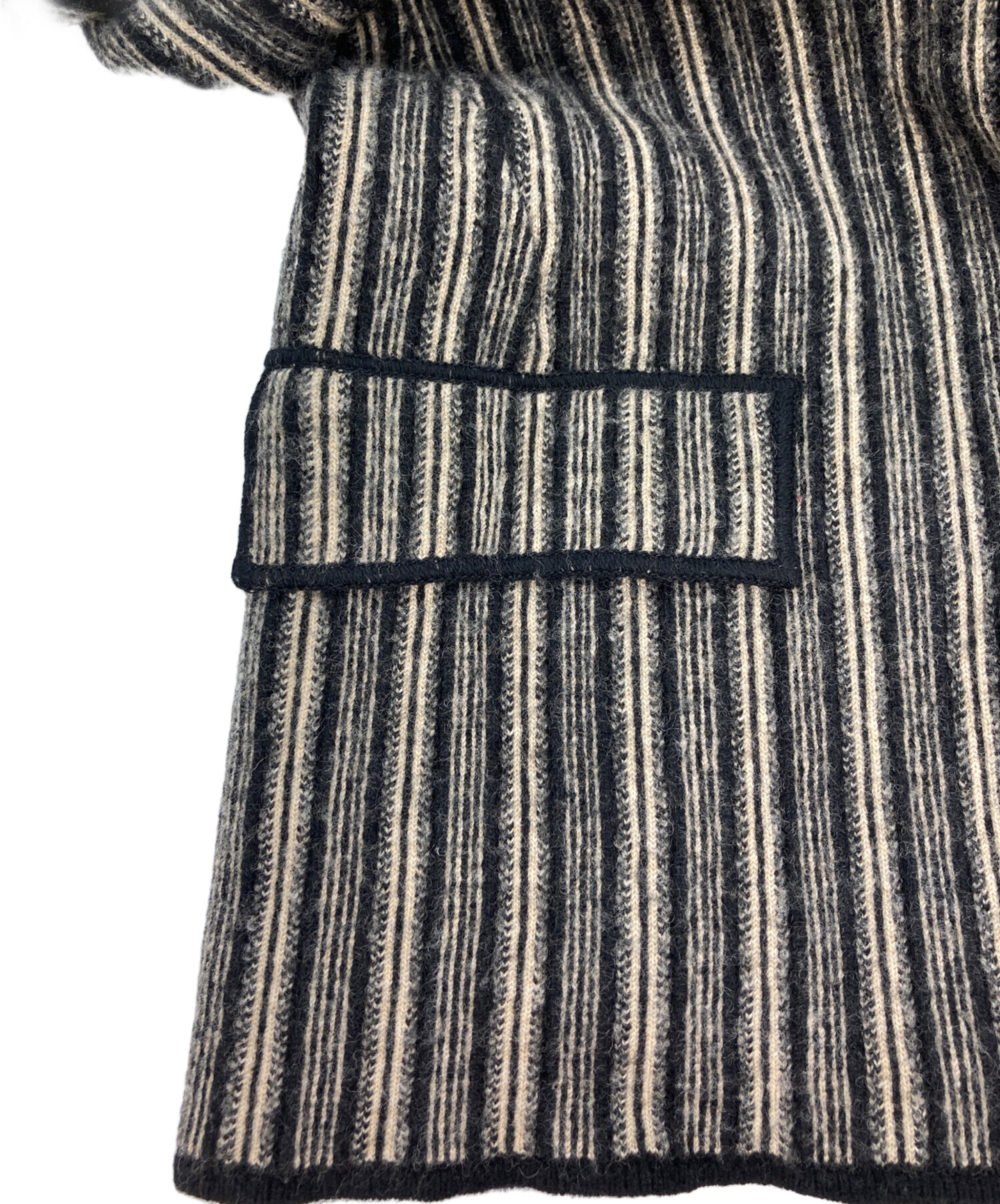 中古・古着通販】JPG (ジャンポールゴルチエ) ニットコート グレー