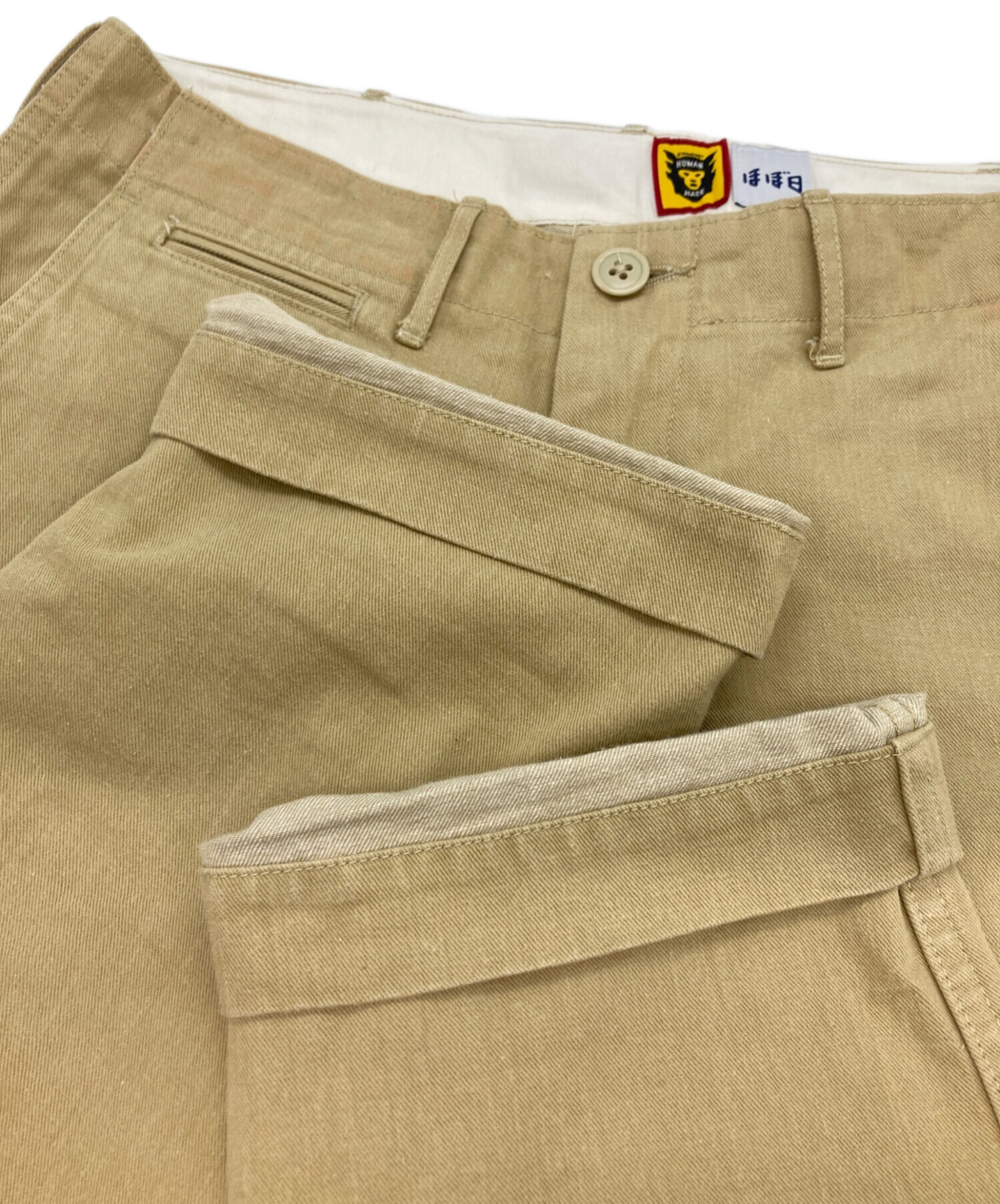 希少・完売品HUMAN MADE × ほぼ日 ZUBON チノパン M ベージュ 3104000267337513_01_0428w.jpeg