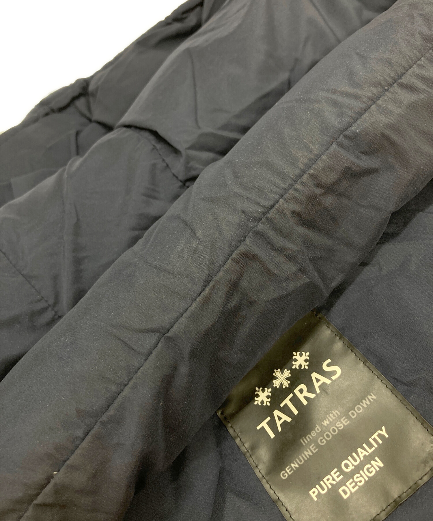中古・古着通販】TATRAS (タトラス) GESSO/ダウンジャケット ネイビー 