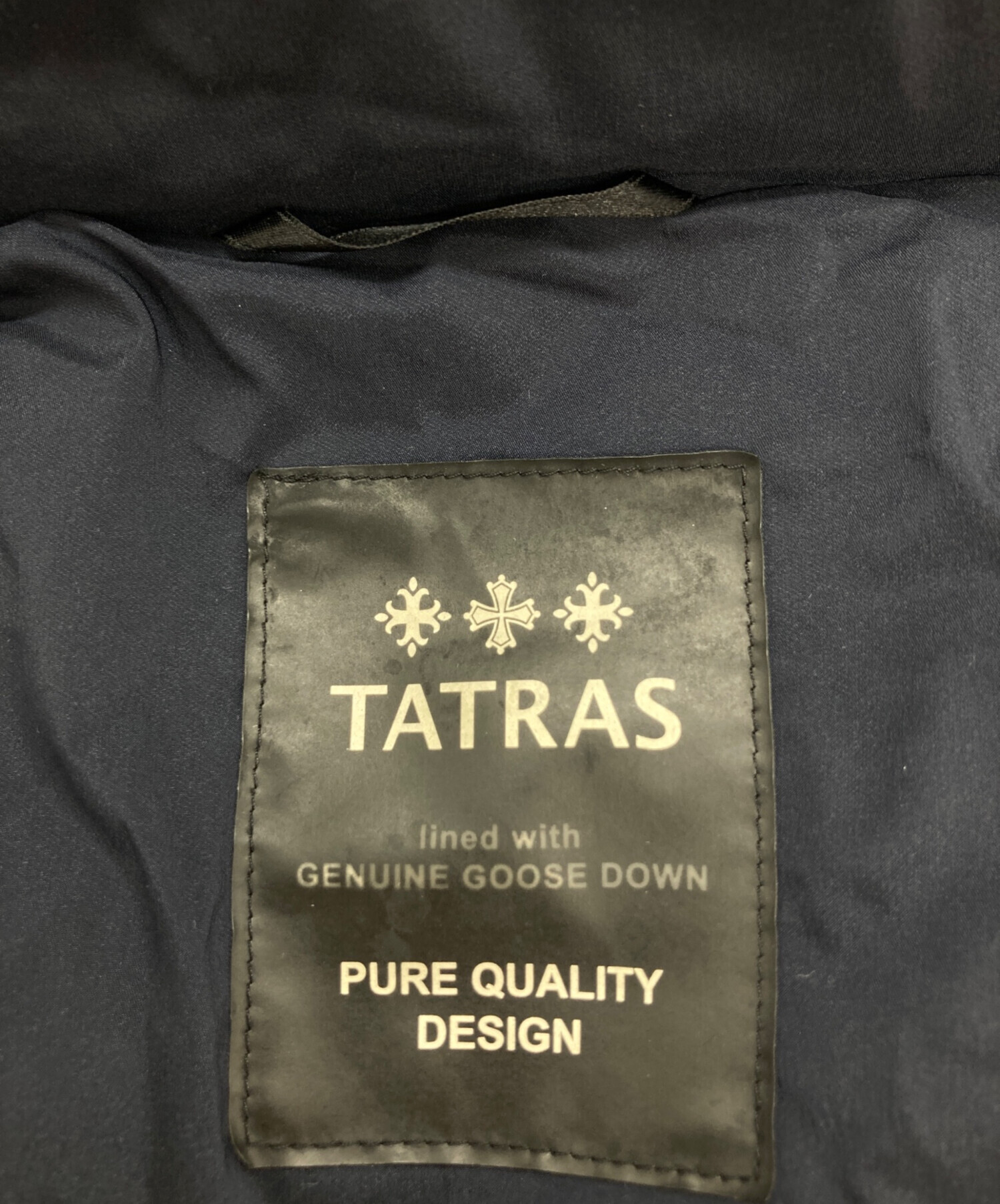 中古・古着通販】TATRAS (タトラス) GESSO/ダウンジャケット ネイビー 