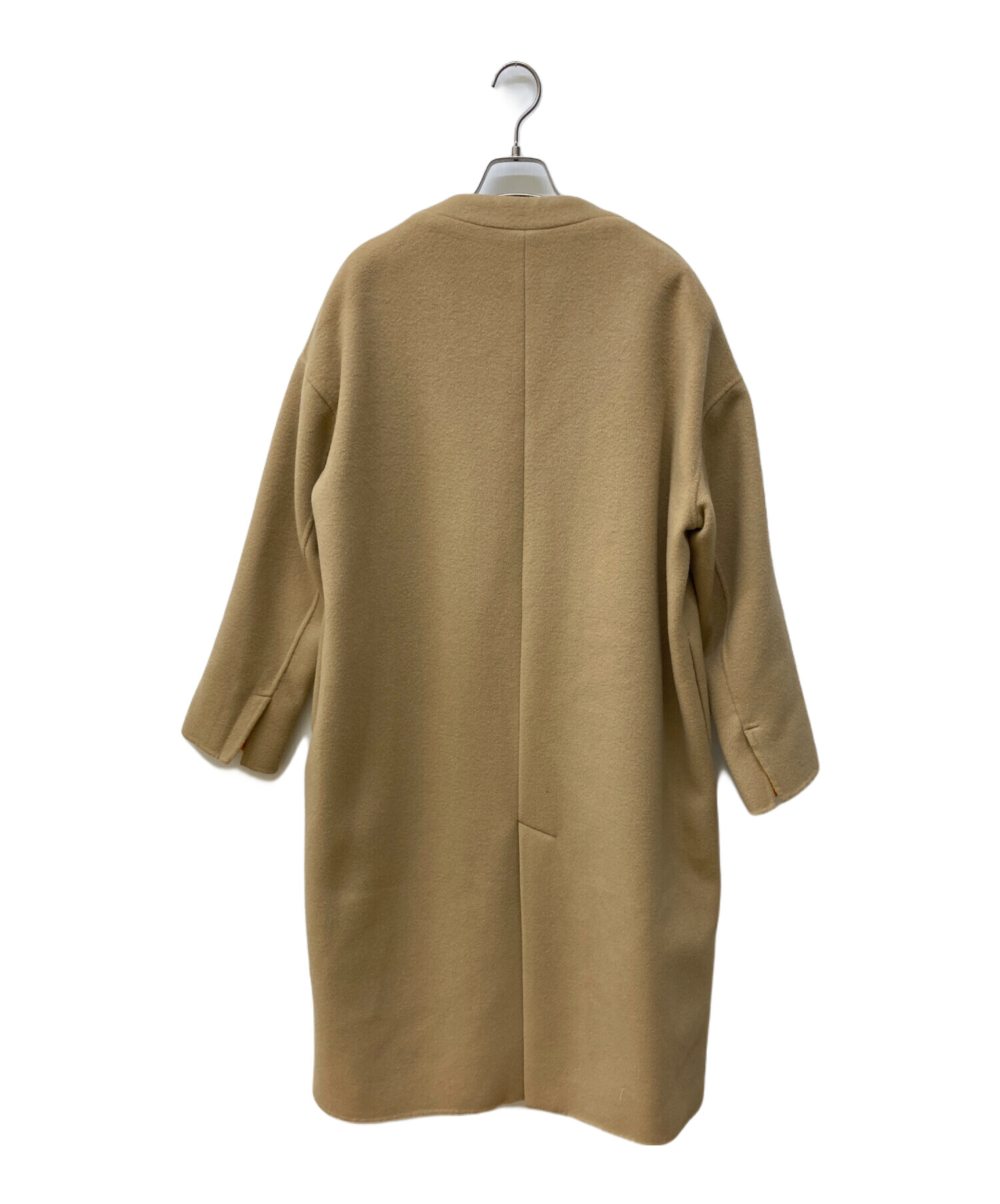 中古・古着通販】ENFOLD (エンフォルド) ソフトリバーノーカラーコート