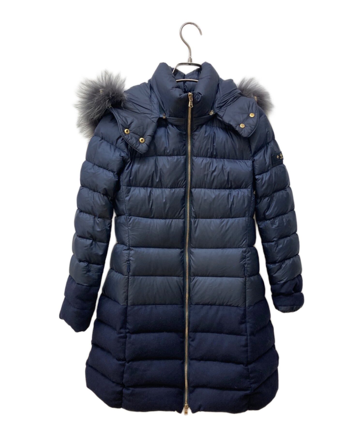 中古・古着通販】TATRAS (タトラス) ラクーンファーウール切替ダウン