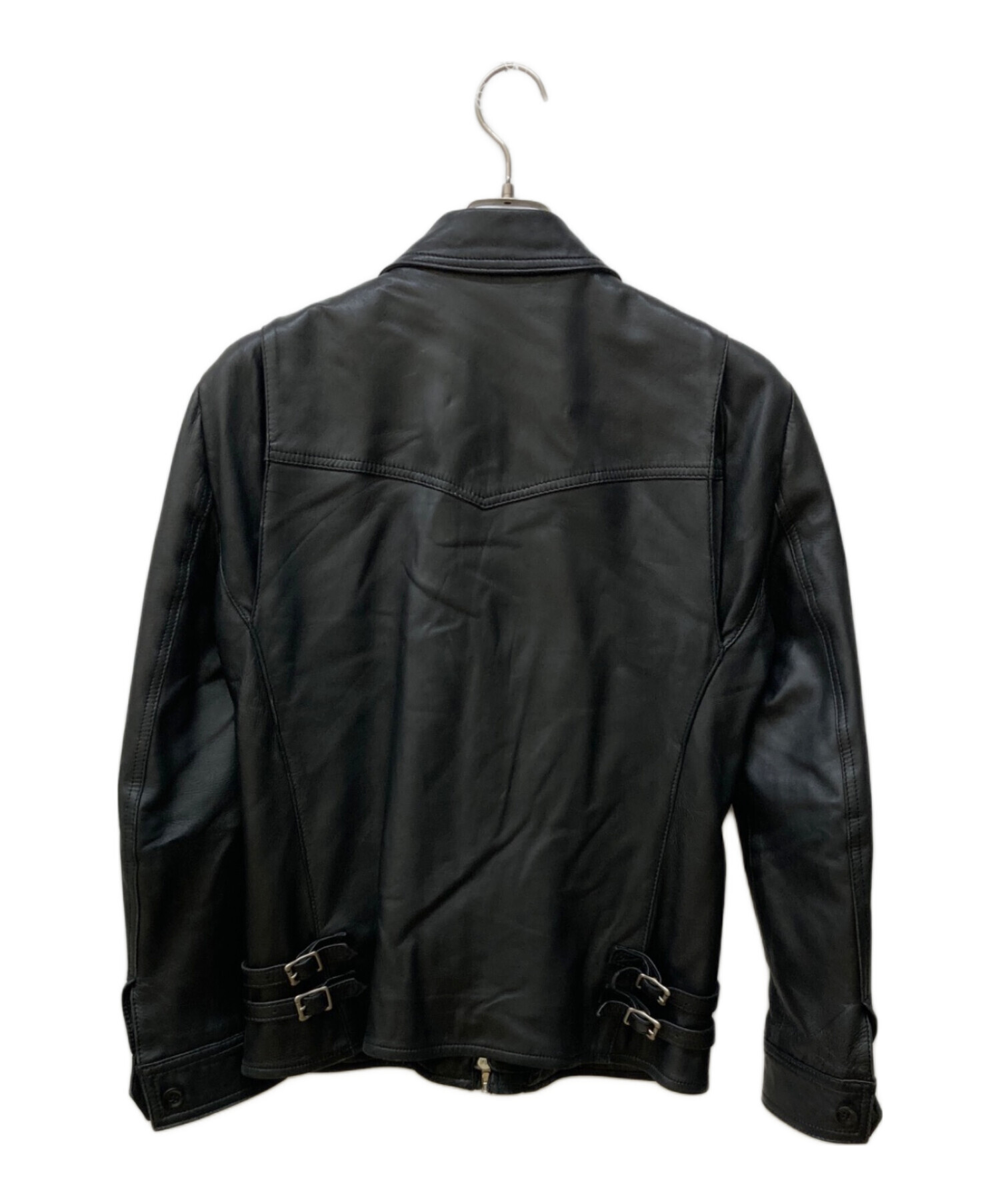 ルードギャラリー ライダースジャケット シングル シープスキン 中古・古着通販】RUDE GALLERY (ルードギャラリー) シープスキン