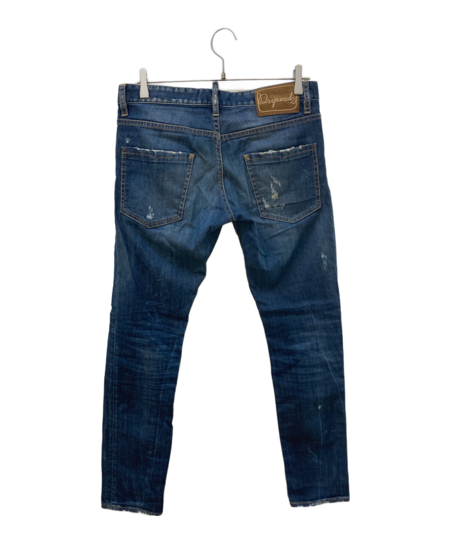 中古・古着通販】DSQUARED2 (ディースクエアード) ダメージ加工デニム