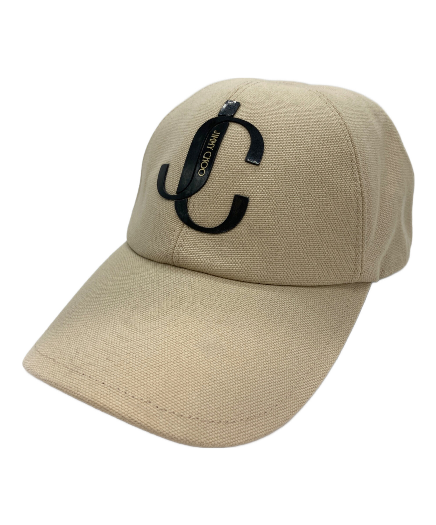 中古・古着通販】JIMMY CHOO (ジミーチュウ) キャップ ベージュ