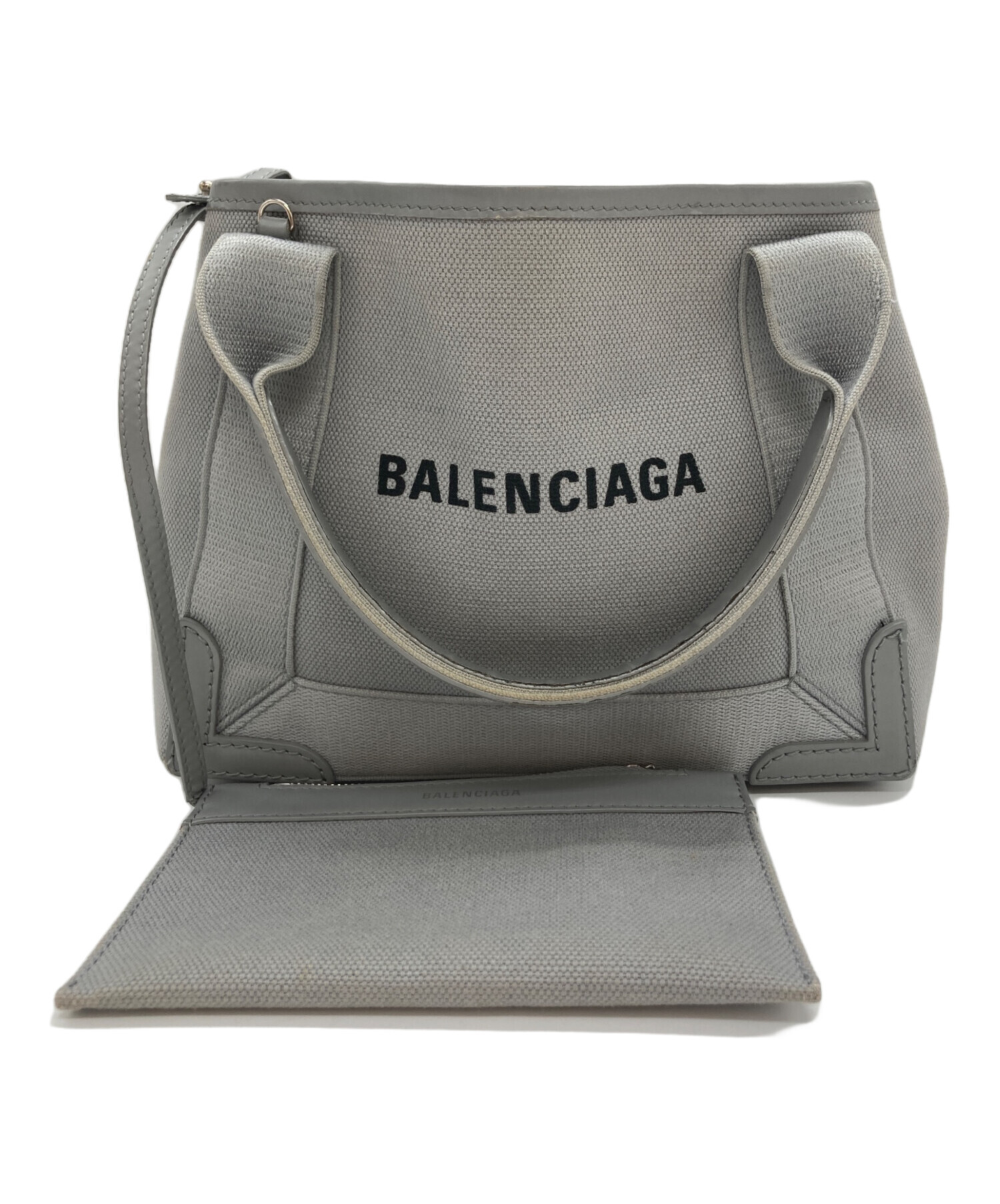 中古・古着通販】BALENCIAGA (バレンシアガ) ハンドバッグ グレー 