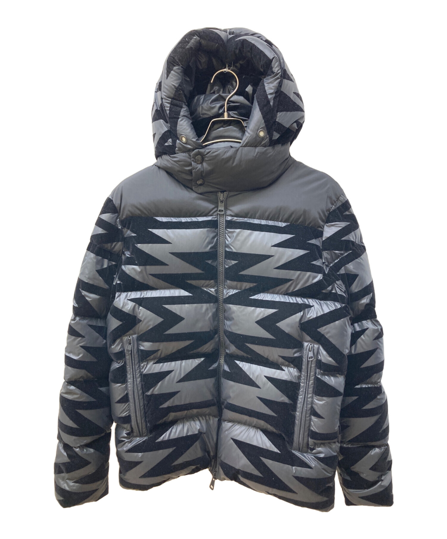 モンクラー　1 中古・古着通販】MONCLER (モンクレール) ダウンジャケット ブラック