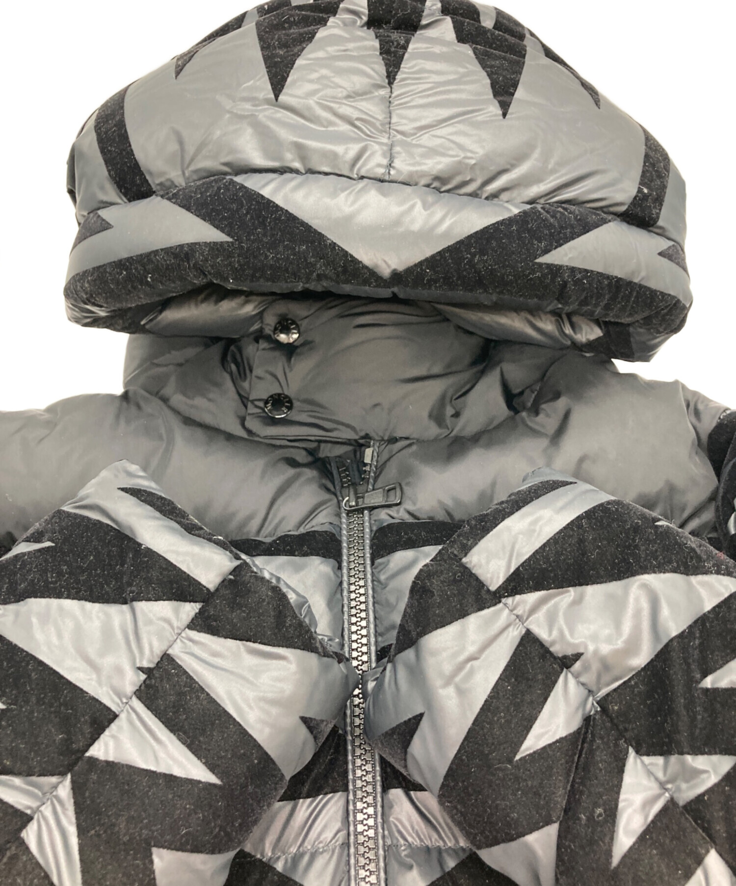 中古・古着通販】MONCLER (モンクレール) ダウンジャケット ブラック