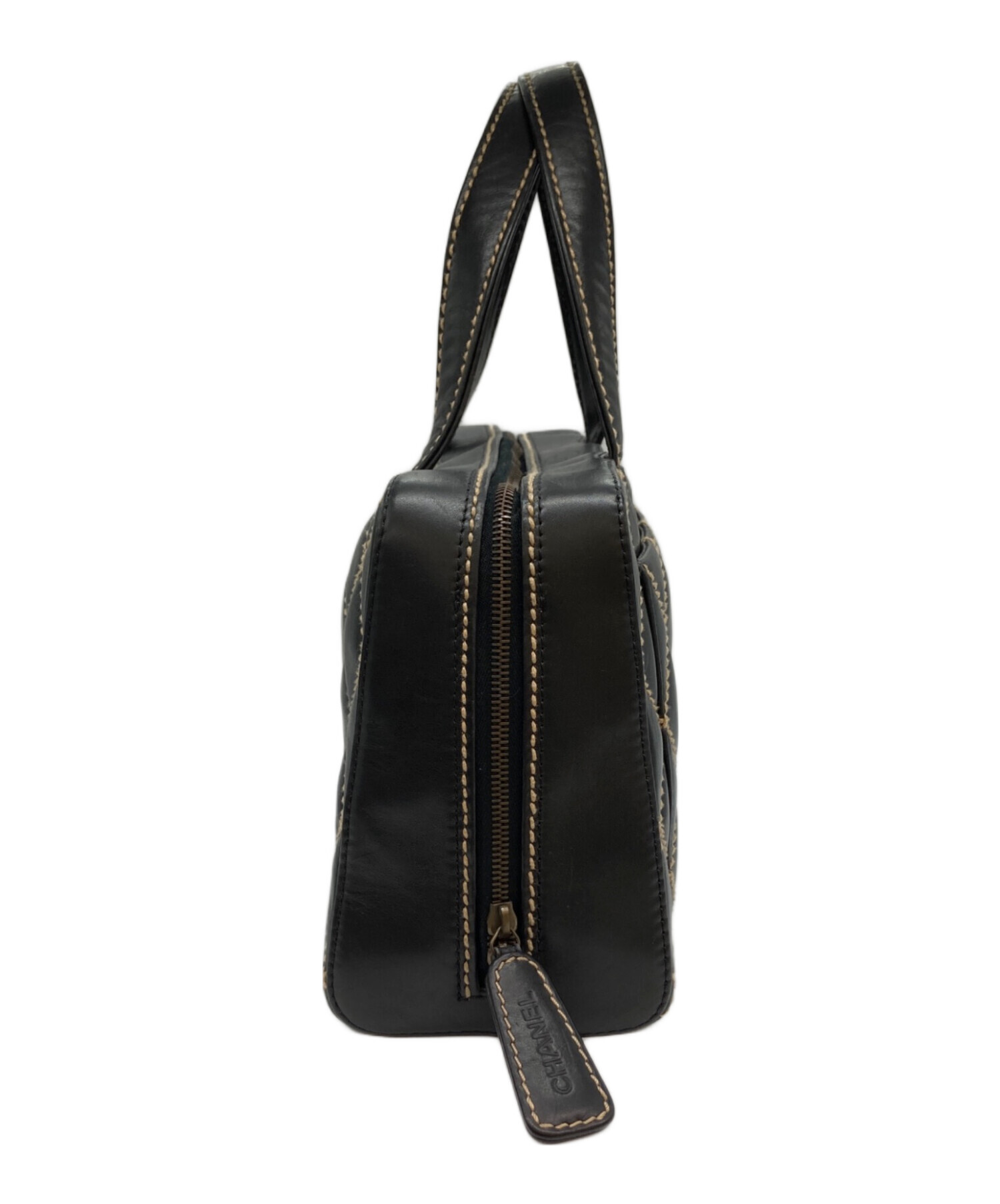 中古・古着通販】CHANEL (シャネル) ワイルドステッチハンドバッグ