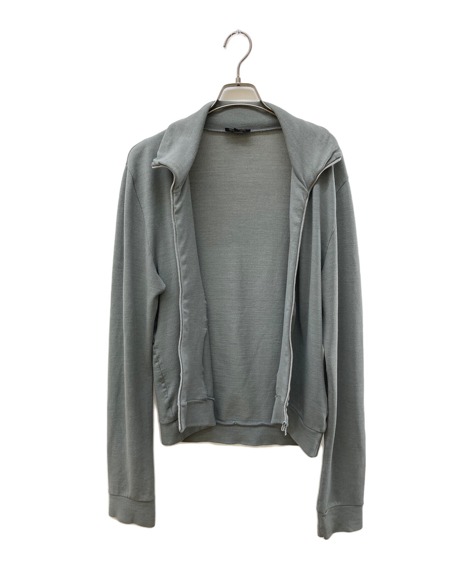 美品　apc アーペーセー　トラックジャケット　ジッパー　フランス製　グレー 中古・古着通販】A.P.C. (アーペーセー) ジャージーニットトラック