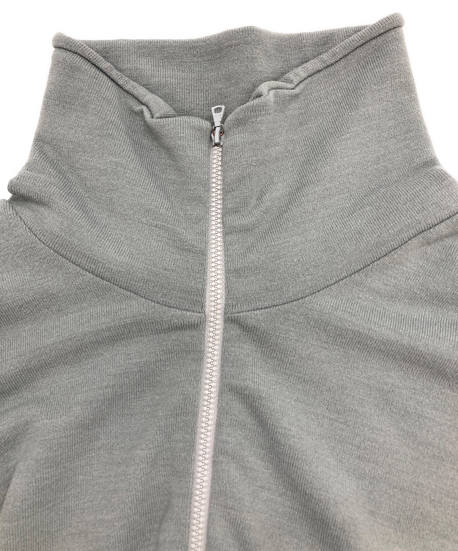 美品　apc アーペーセー　トラックジャケット　ジッパー　フランス製　グレー 中古・古着通販】A.P.C. (アーペーセー) ジャージーニットトラック