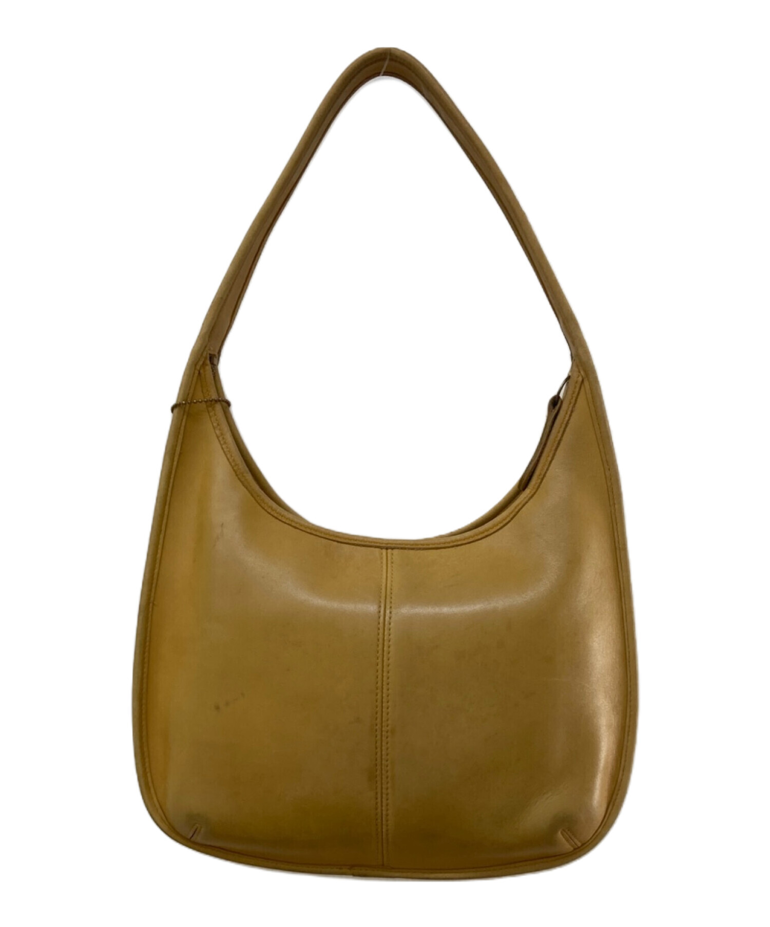 中古・古着通販】COACH (コーチ) ワンショルダーバッグ イエロー