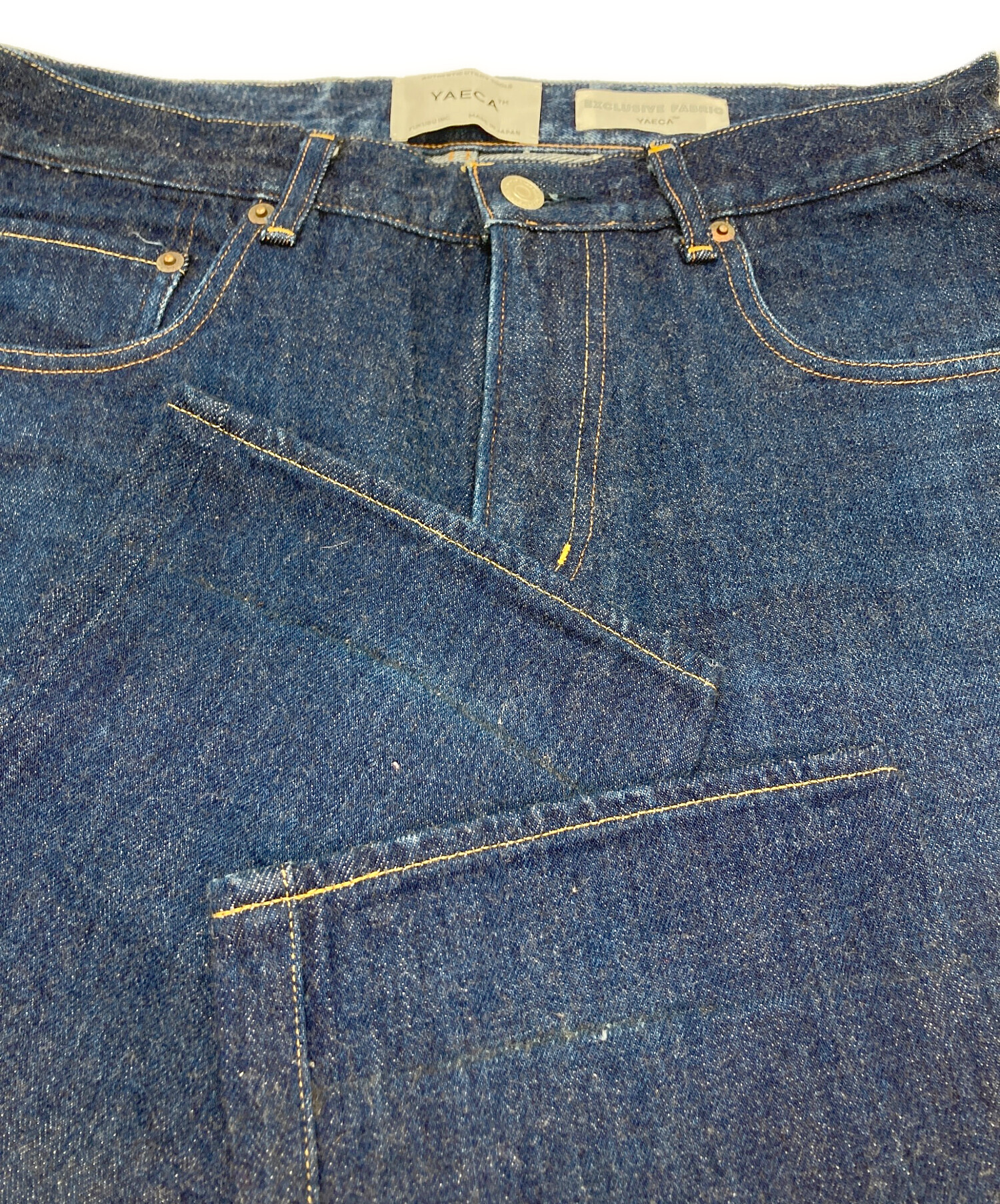 中古・古着通販】YAECA (ヤエカ) デニムパンツ インディゴ サイズ:32