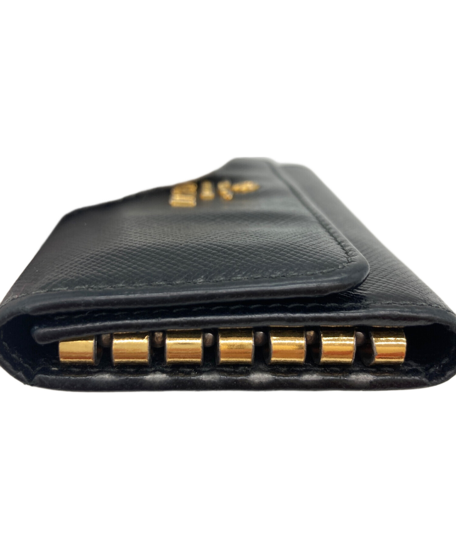 中古・古着通販】PRADA (プラダ) 6連キーケース ブラック サイズ