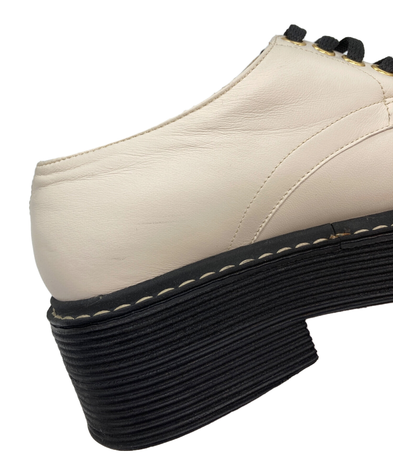 中古・古着通販】MARNI (マルニ) スクエアトゥレースアップシューズ