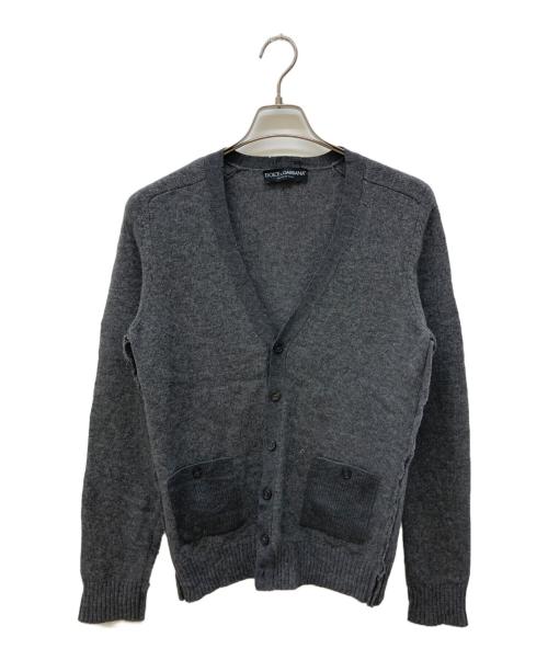 ドルチェアンドガッパーナ 　リブニット　グレー　カーディガン　DOLCE & 中古・古着通販】DOLCE & GABBANA (ドルチェ＆ガッバーナ) インサイド