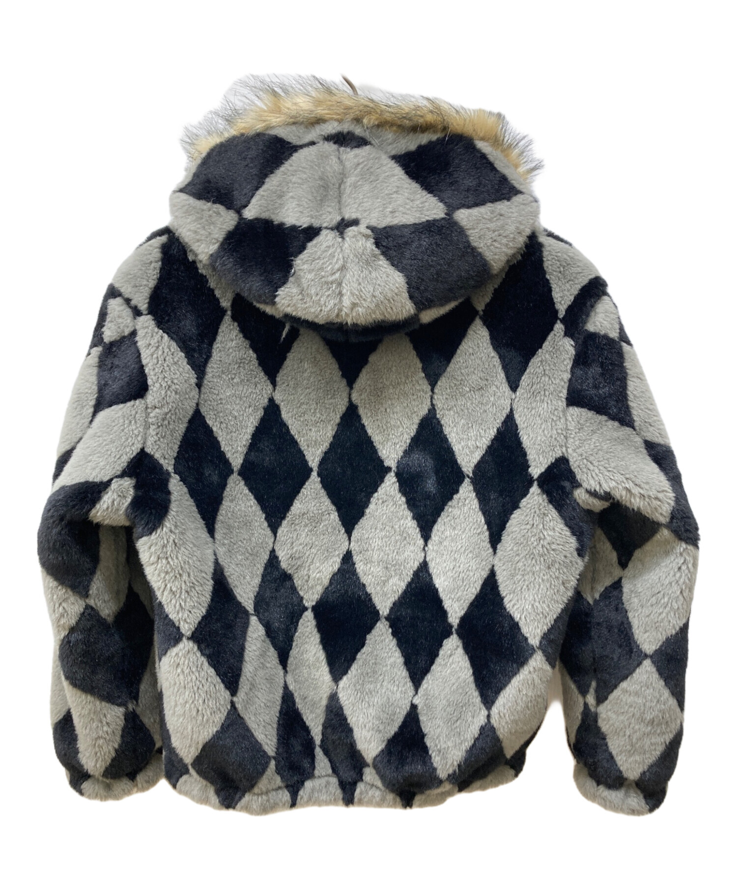 中古・古着通販】SUPREME (シュプリーム) DIAMOND FAUX FUR JACKET 