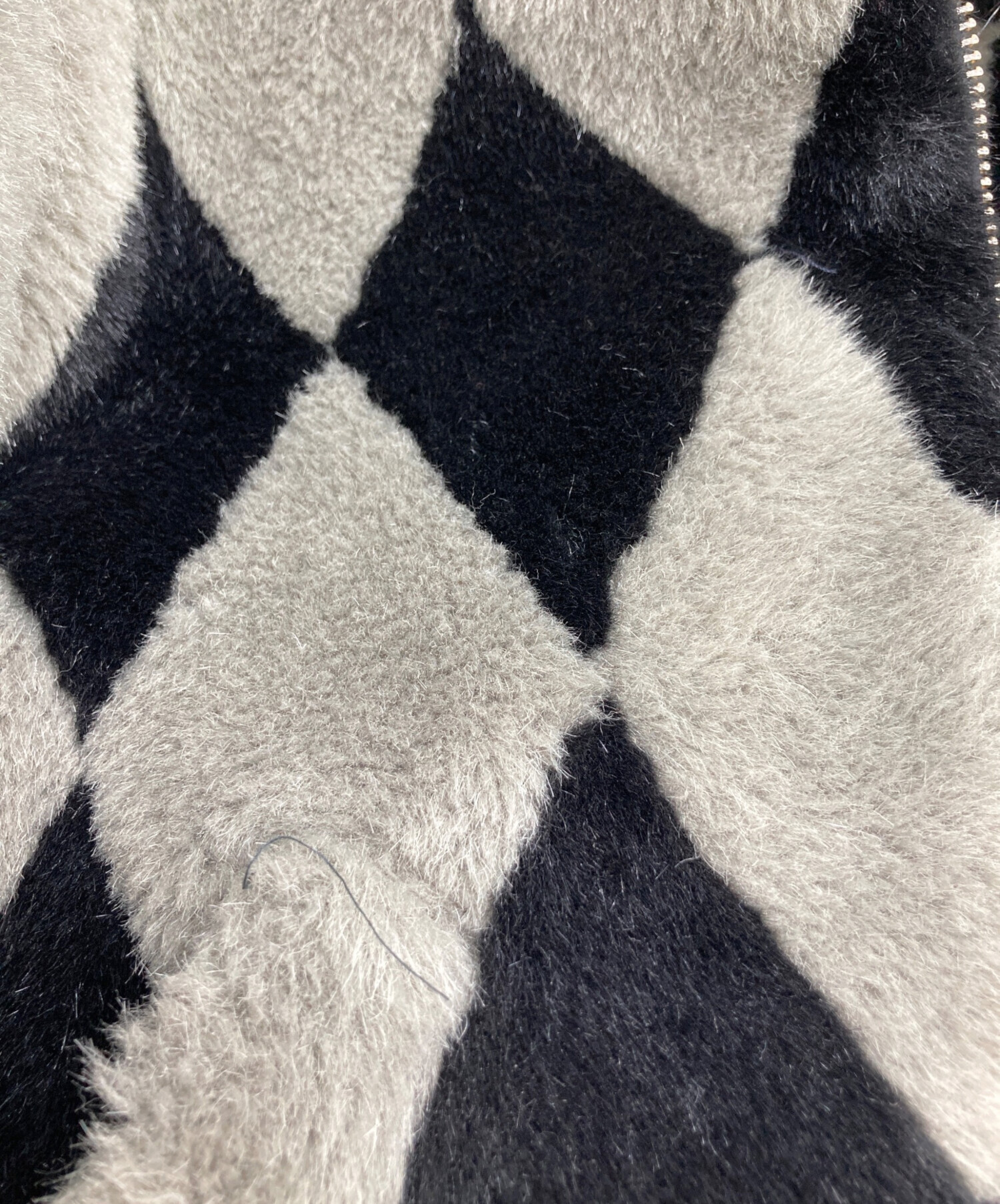 中古・古着通販】SUPREME (シュプリーム) DIAMOND FAUX FUR JACKET 