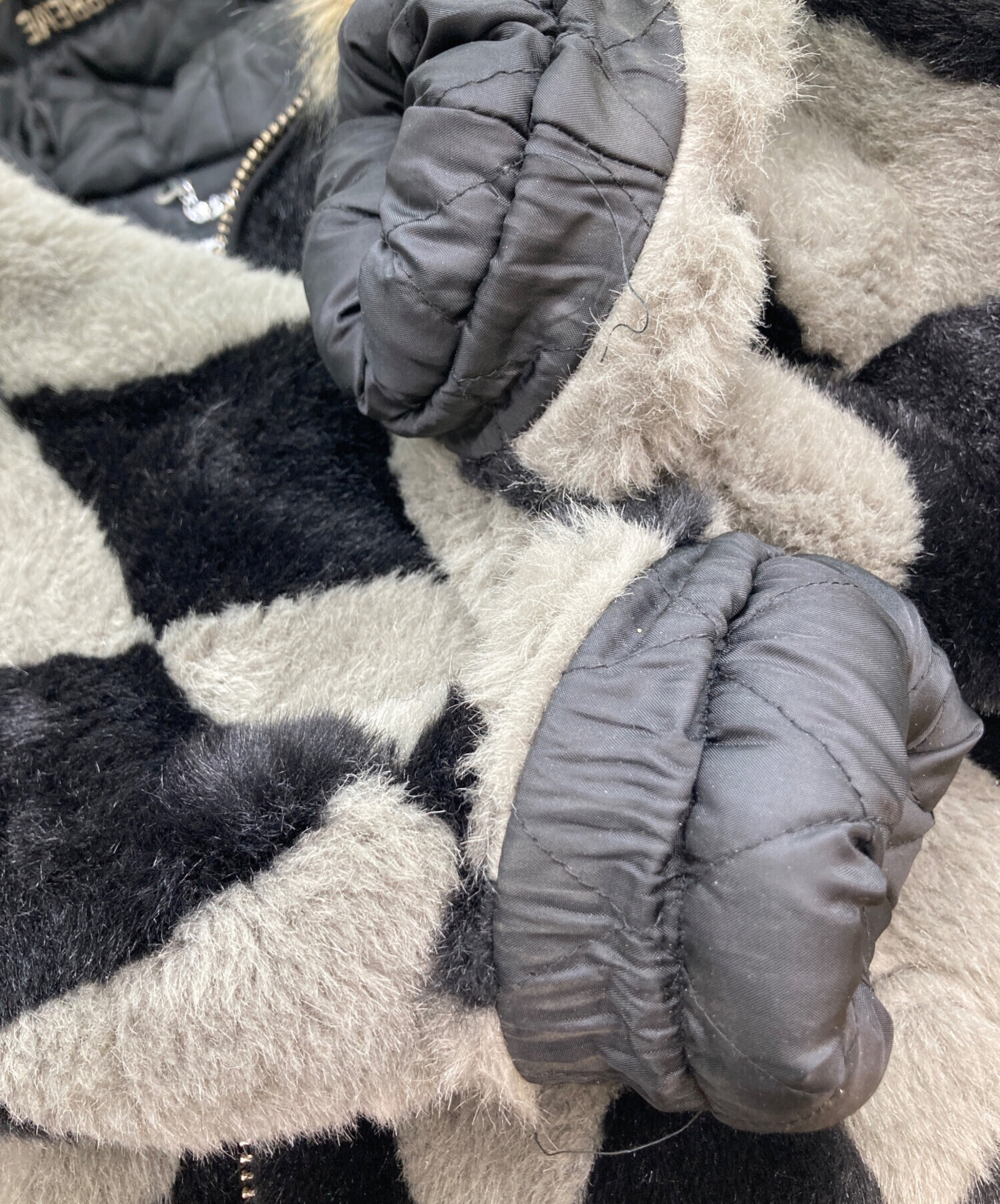 中古・古着通販】SUPREME (シュプリーム) DIAMOND FAUX FUR JACKET 