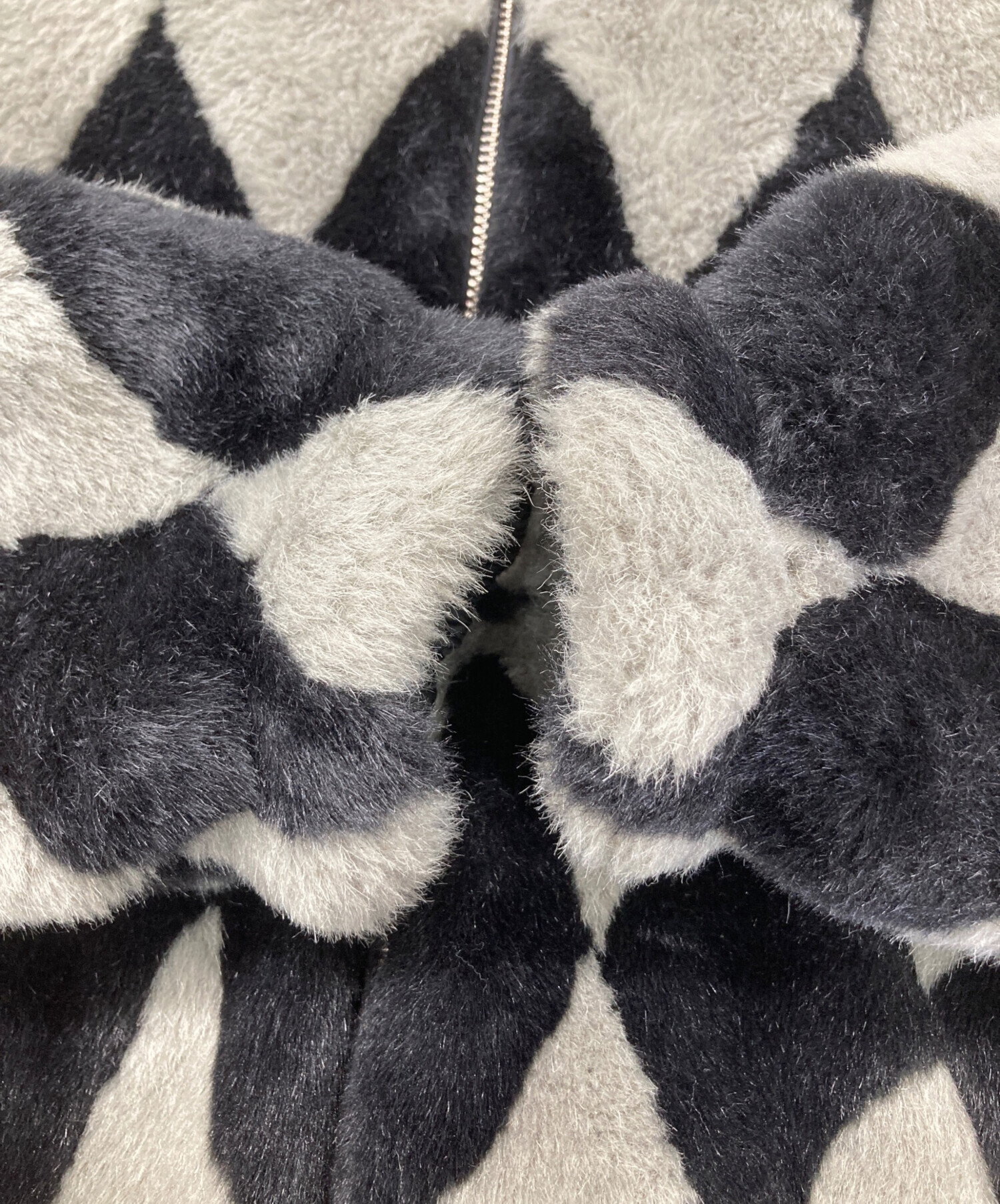 中古・古着通販】SUPREME (シュプリーム) DIAMOND FAUX FUR JACKET 