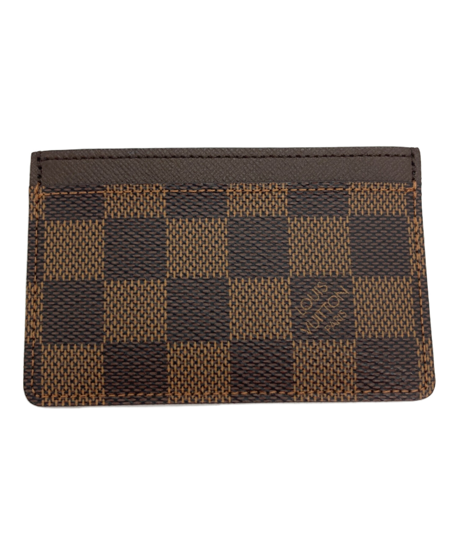 Louis Vuitton ブラウン ケース 中古・古着通販】LOUIS VUITTON (ルイ ヴィトン) カードケース