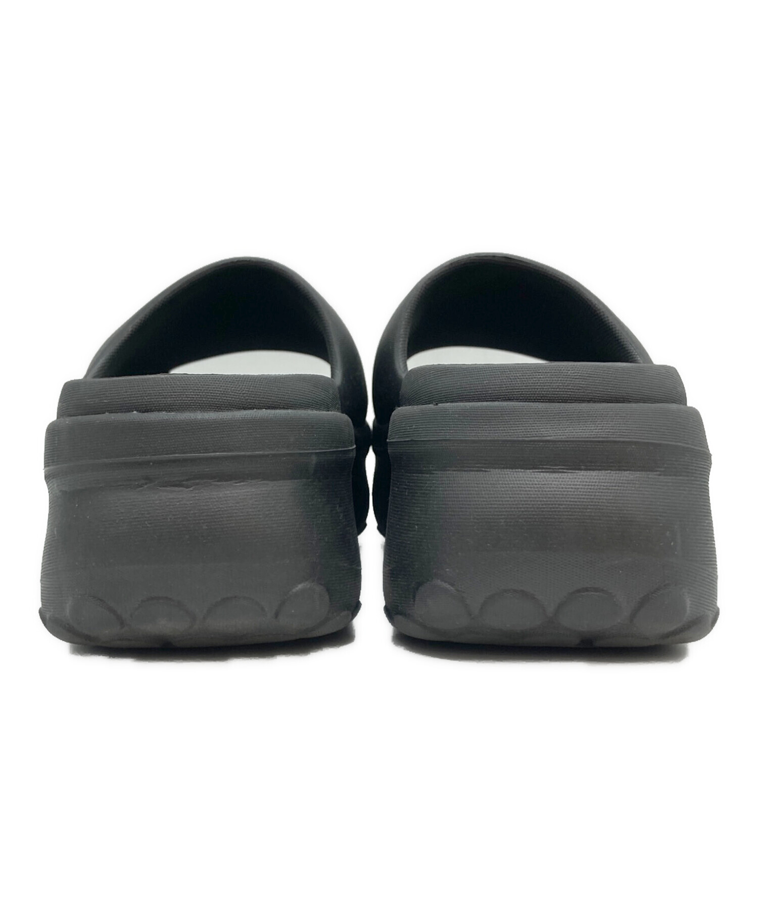  アディダス サンダル 8(26cm位) 黒 【古着】【中古】 中古・古着通販】adidas (アディダス) サンダル ブラック サイズ:UK6