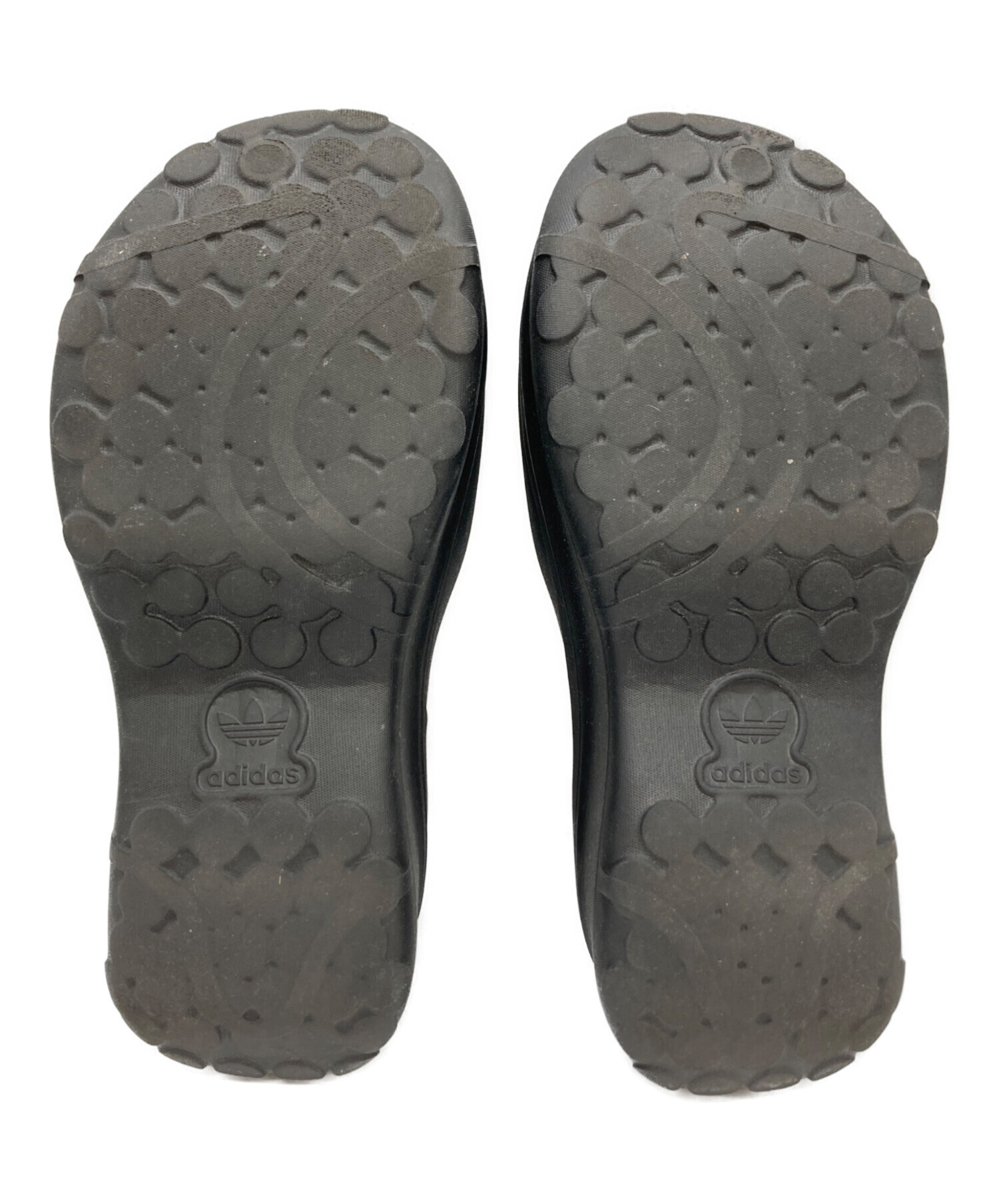 ADISH アディシュ サンダル 28cm 黒 【古着】【中古】【送料無料】 中古・古着通販】adidas (アディダス) サンダル ブラック サイズ:UK6