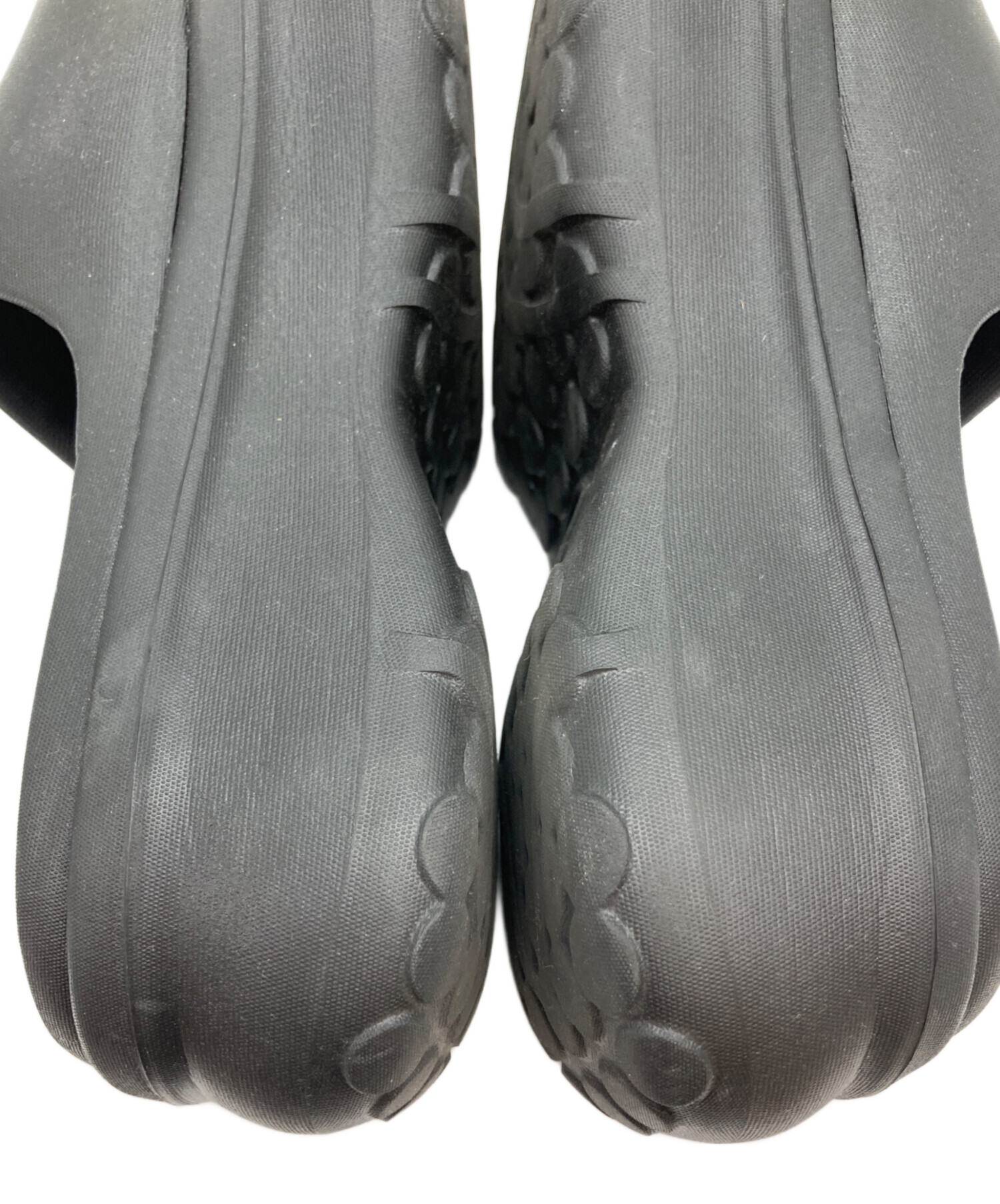 中古・古着通販】adidas (アディダス) サンダル ブラック サイズ:UK6