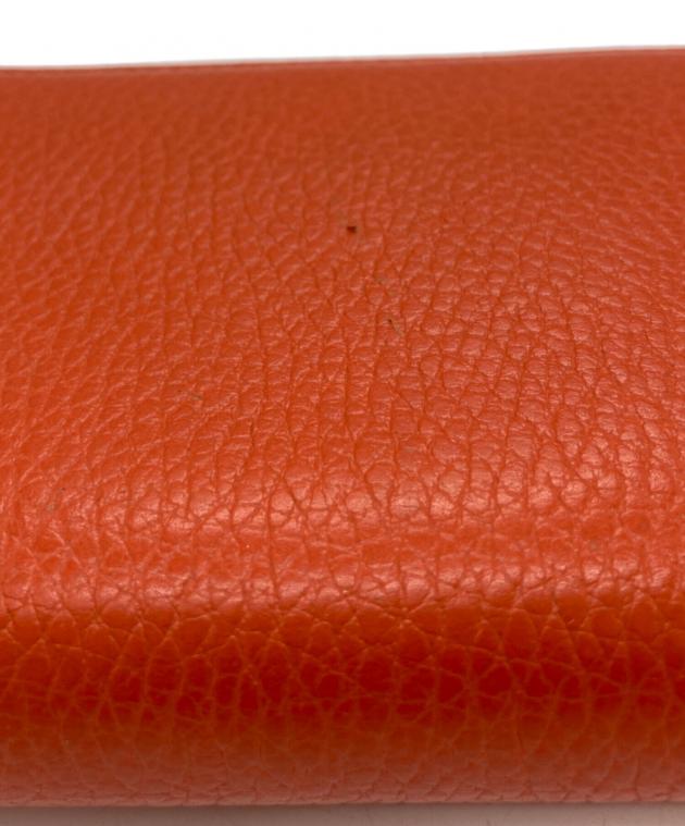 中古・古着通販】GUCCI (グッチ) インターロッキングG長財布 オレンジ
