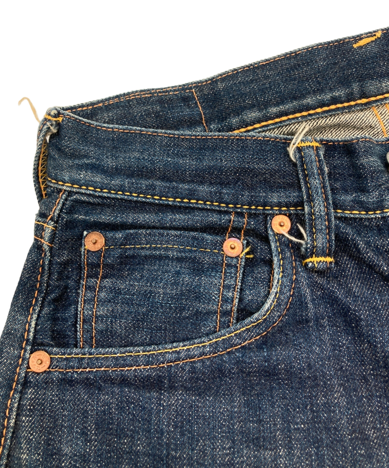 中古・古着通販】EVISU (エヴィス) カモメセルビッチデニムパンツ