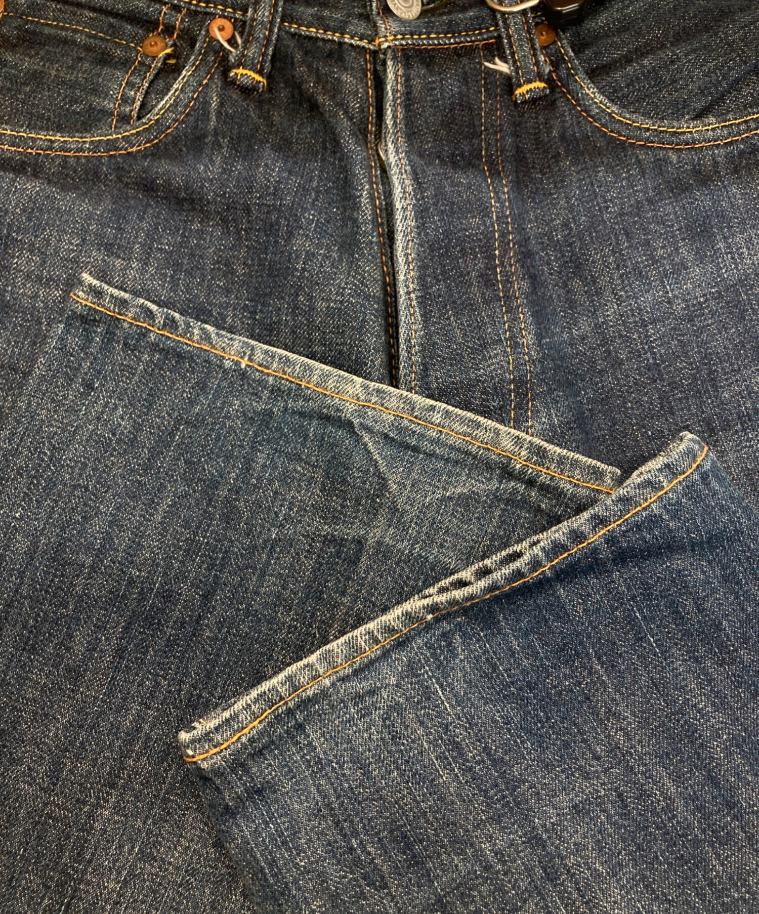 中古・古着通販】EVISU (エヴィス) カモメセルビッチデニムパンツ