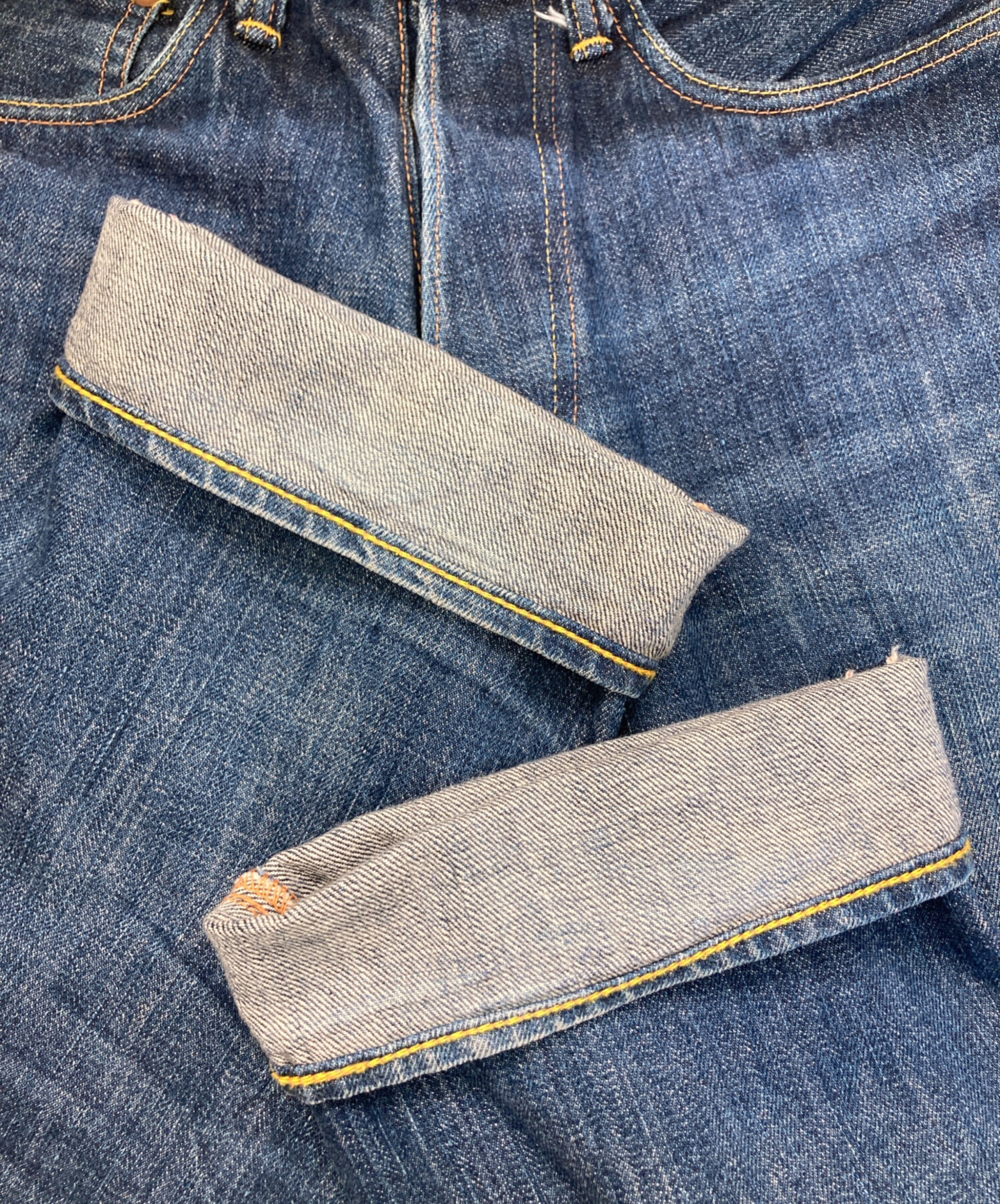 中古・古着通販】EVISU (エヴィス) カモメセルビッチデニムパンツ