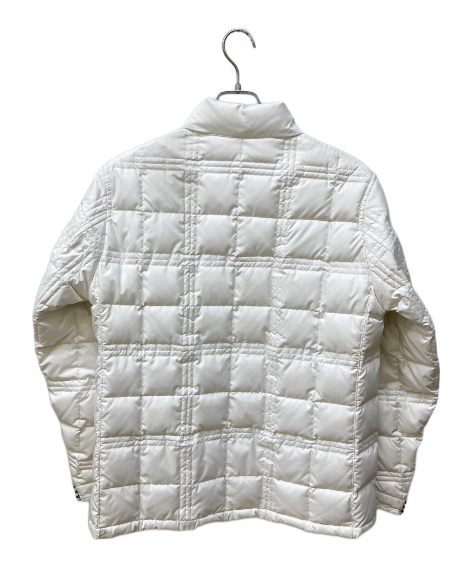BURBERRY ホワイトジャケット サイズ46 タタグ付き 中古・古着通販】BURBERRY BLACK LABEL (バーバリーブラックレーベル